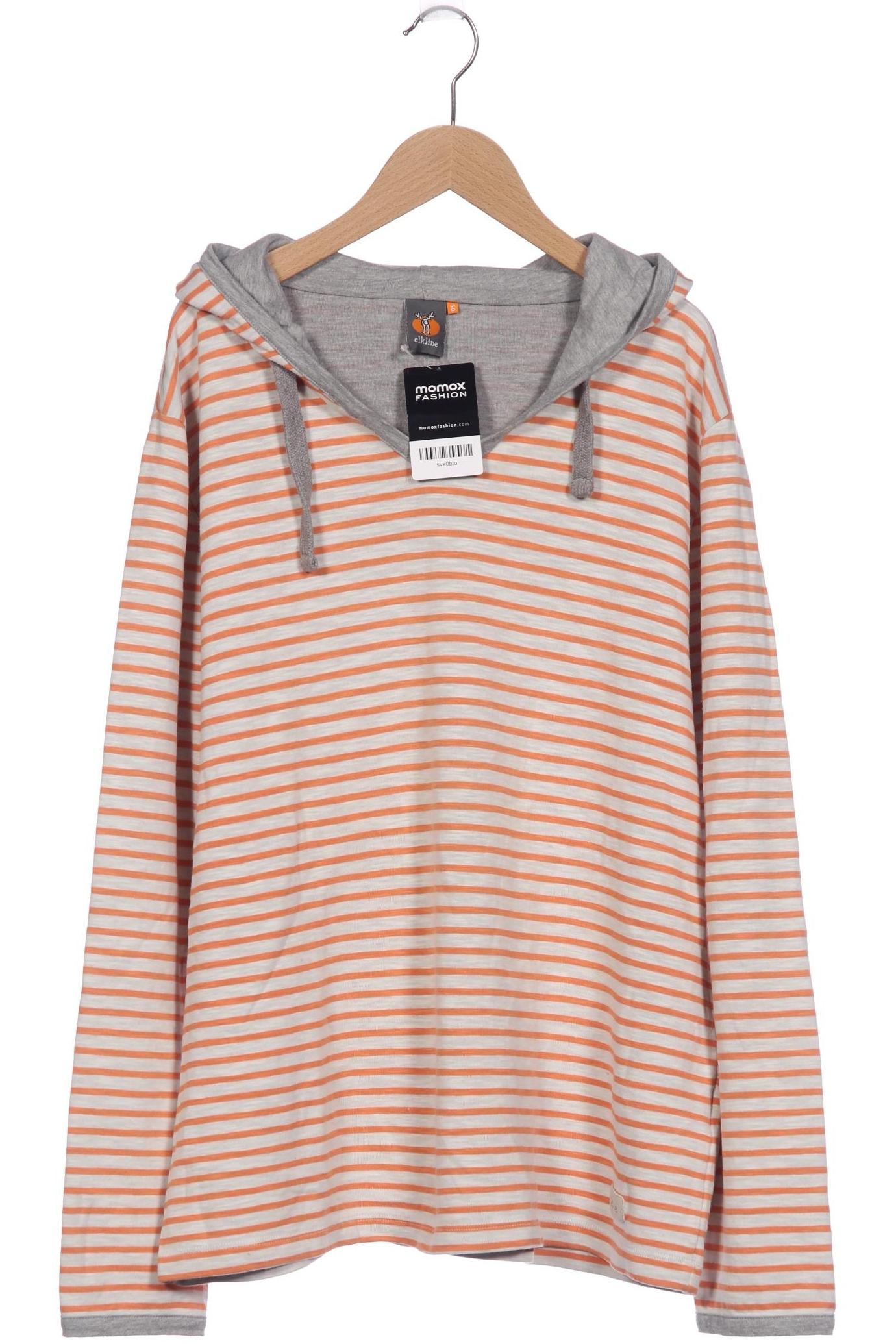 

elkline Damen Kapuzenpullover, orange, Gr. 50