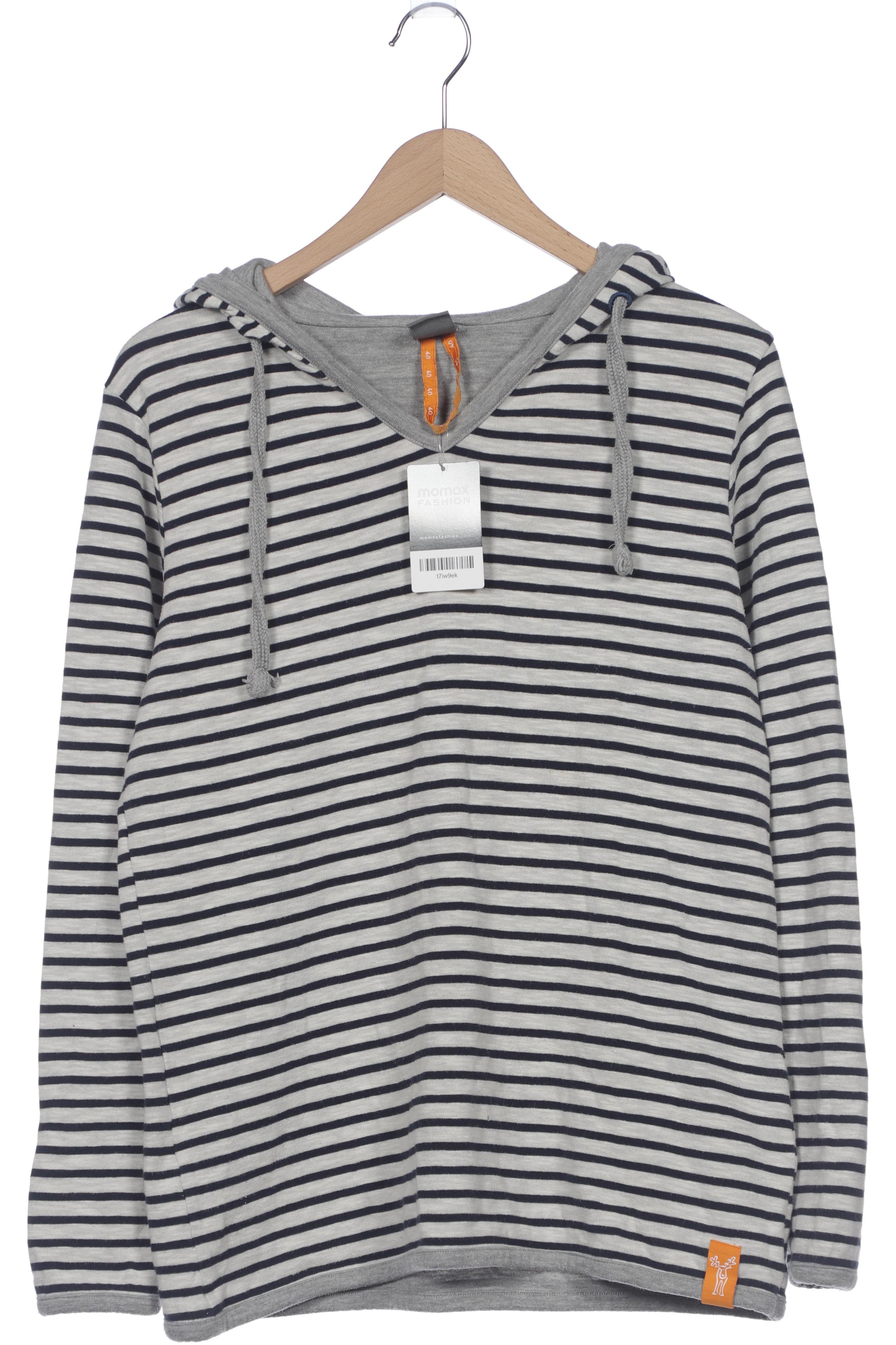 

elkline Damen Kapuzenpullover, weiß, Gr. 40
