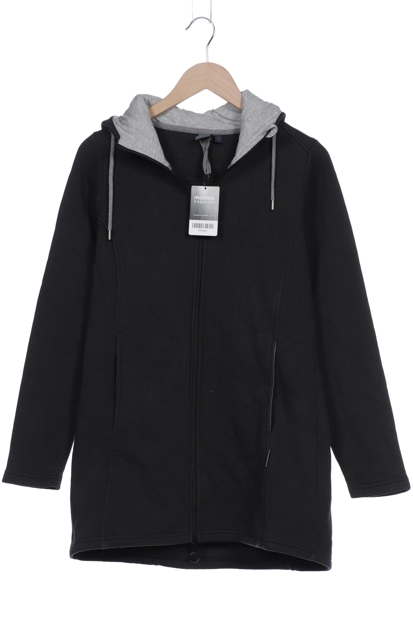 

elkline Damen Kapuzenpullover, schwarz, Gr. 42