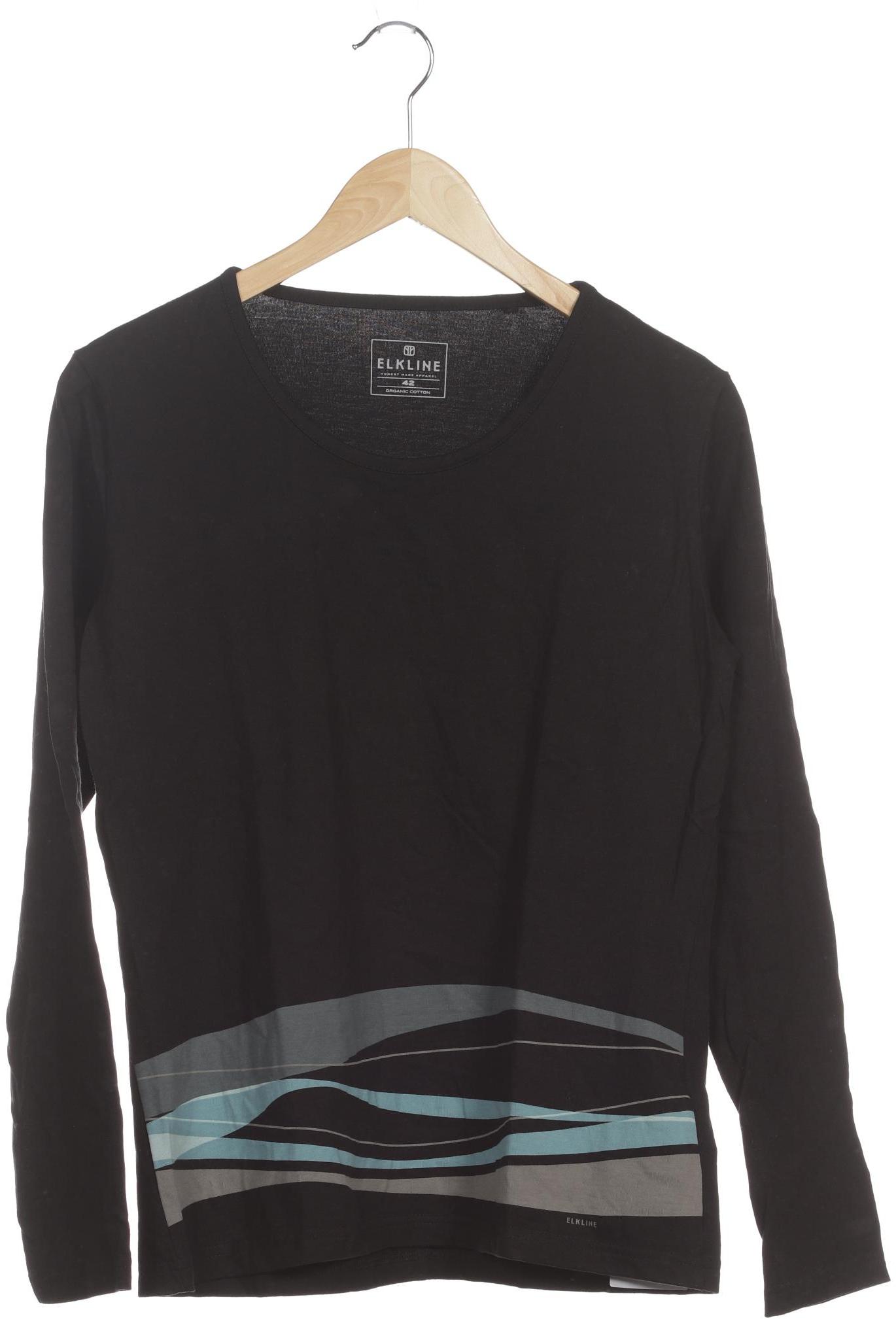 

elkline Damen Langarmshirt, schwarz, Gr. 42