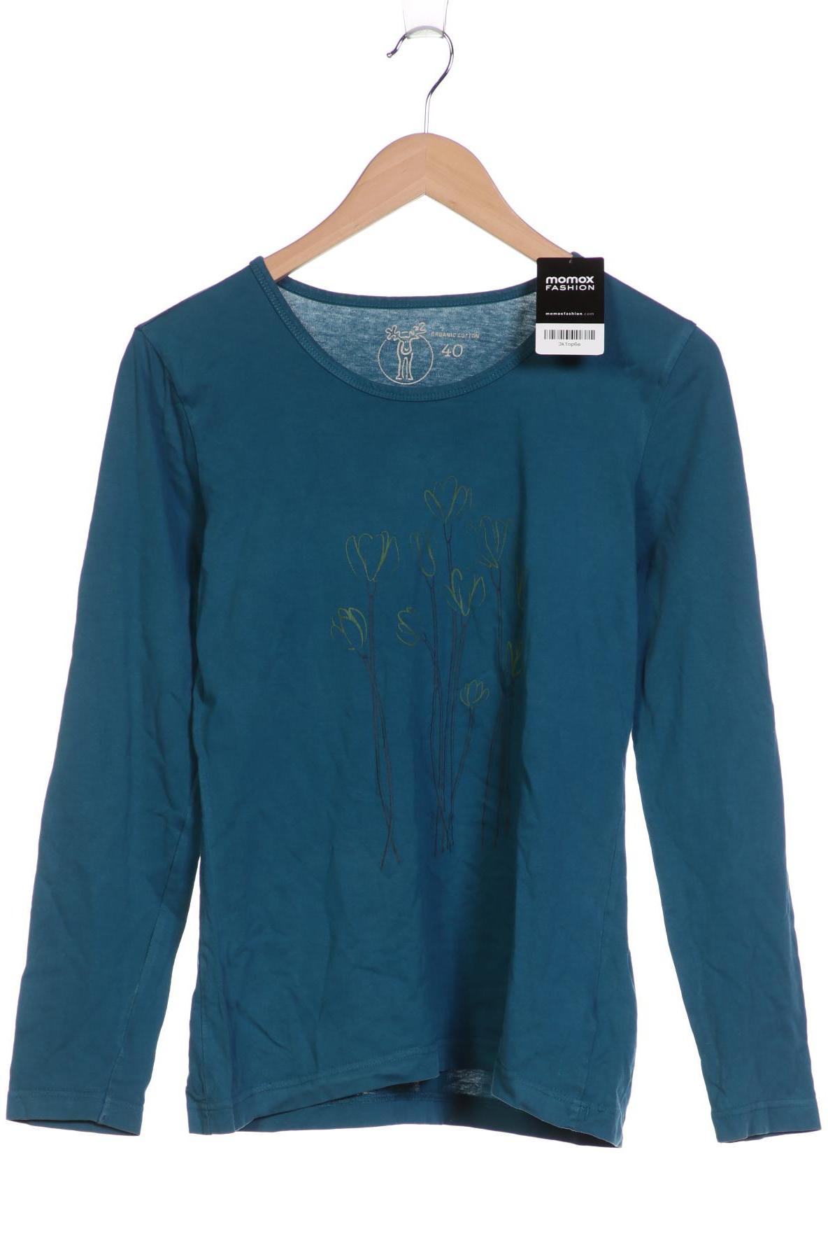 

elkline Damen Langarmshirt, blau, Gr. 40