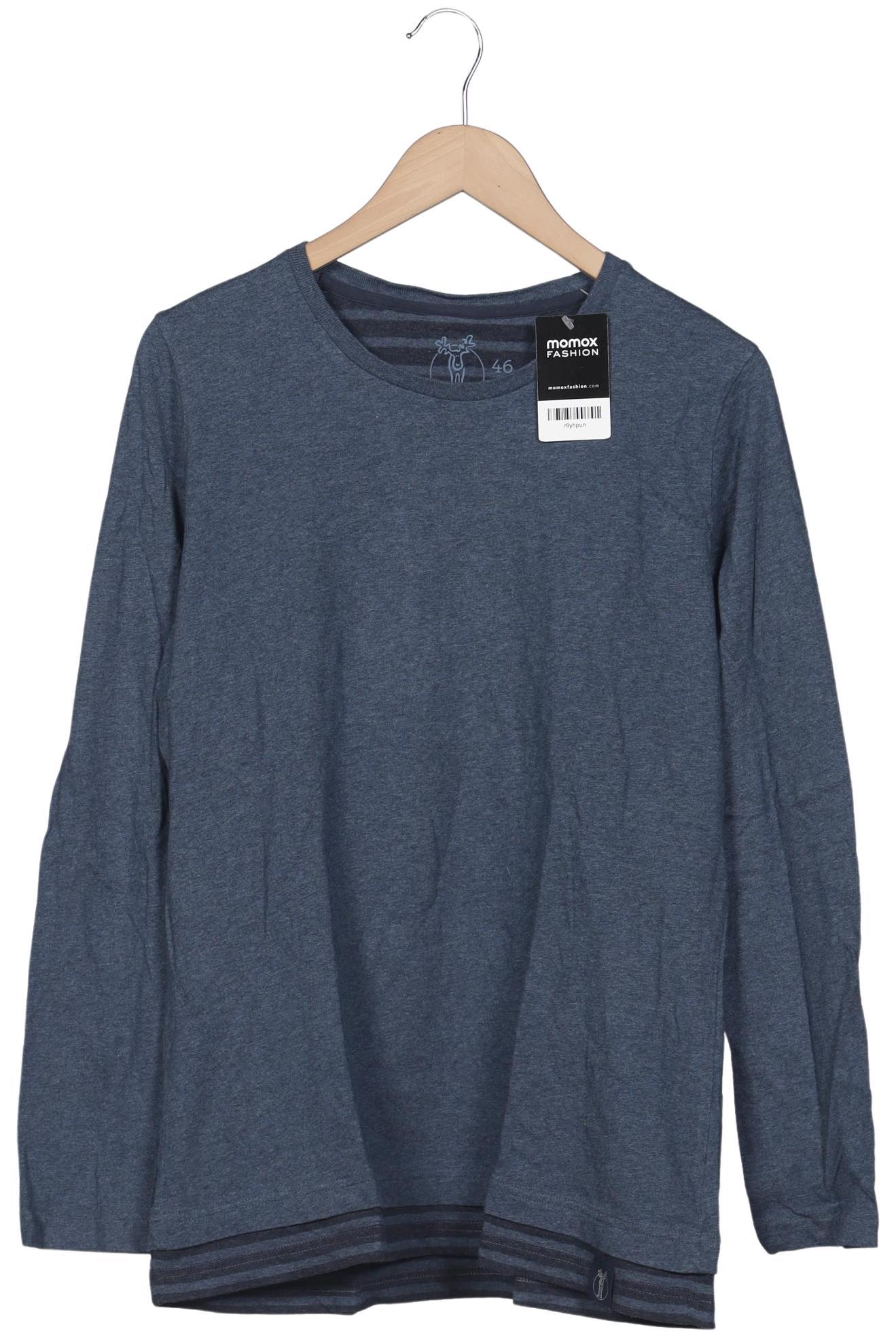 

elkline Damen Langarmshirt, marineblau, Gr. 46