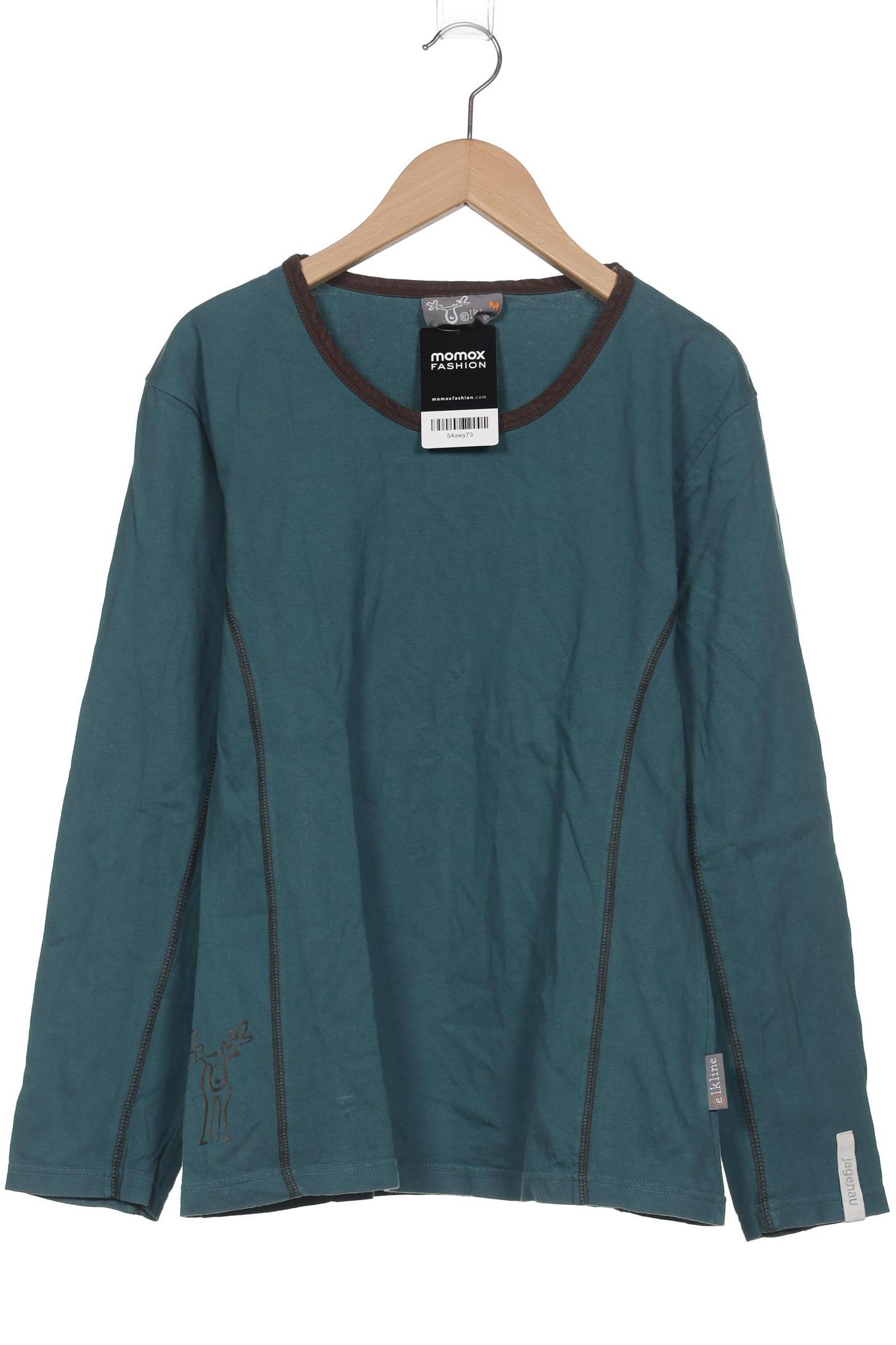 

elkline Damen Langarmshirt, türkis, Gr. 38