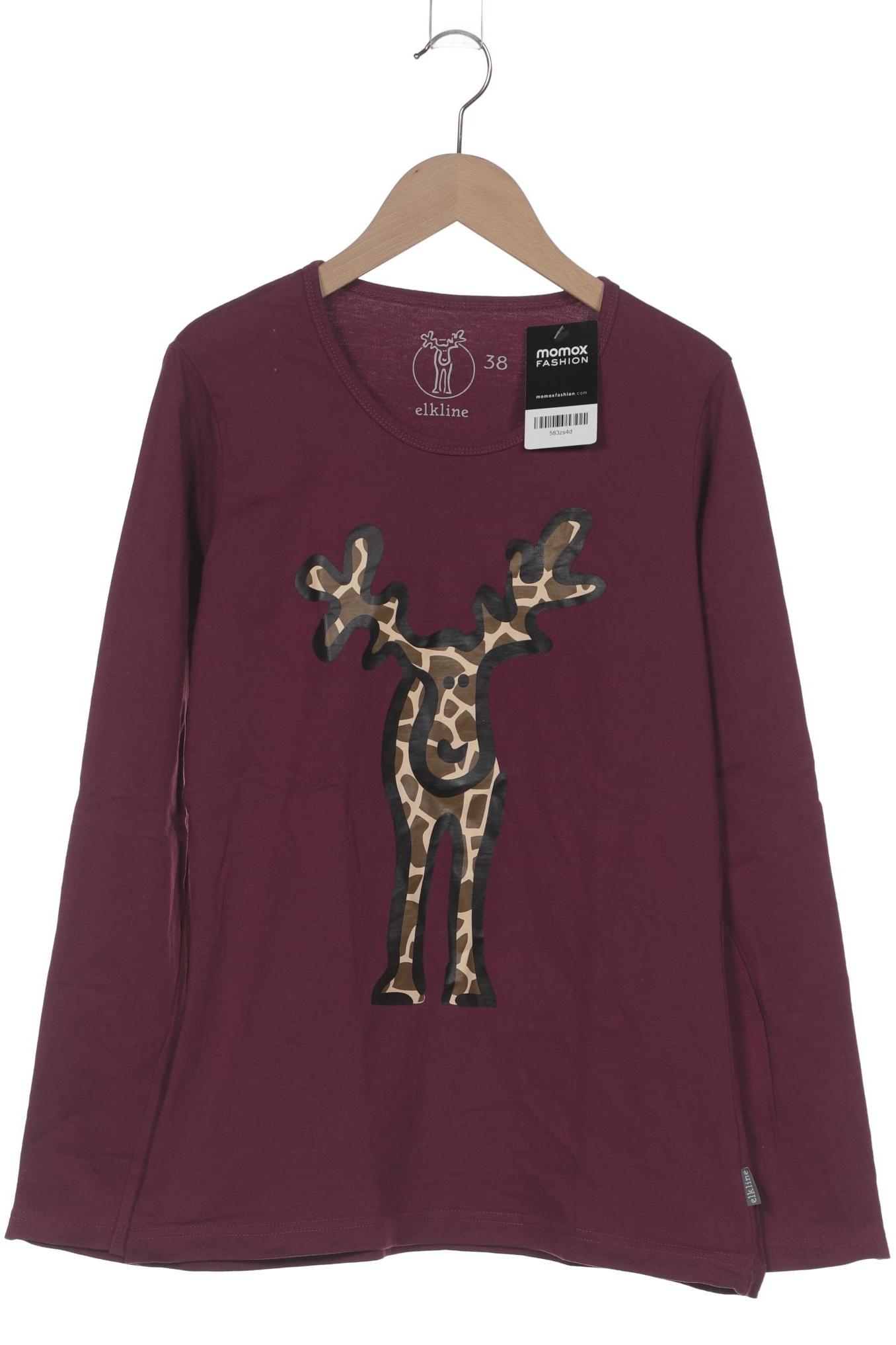 

elkline Damen Langarmshirt, bordeaux, Gr. 38