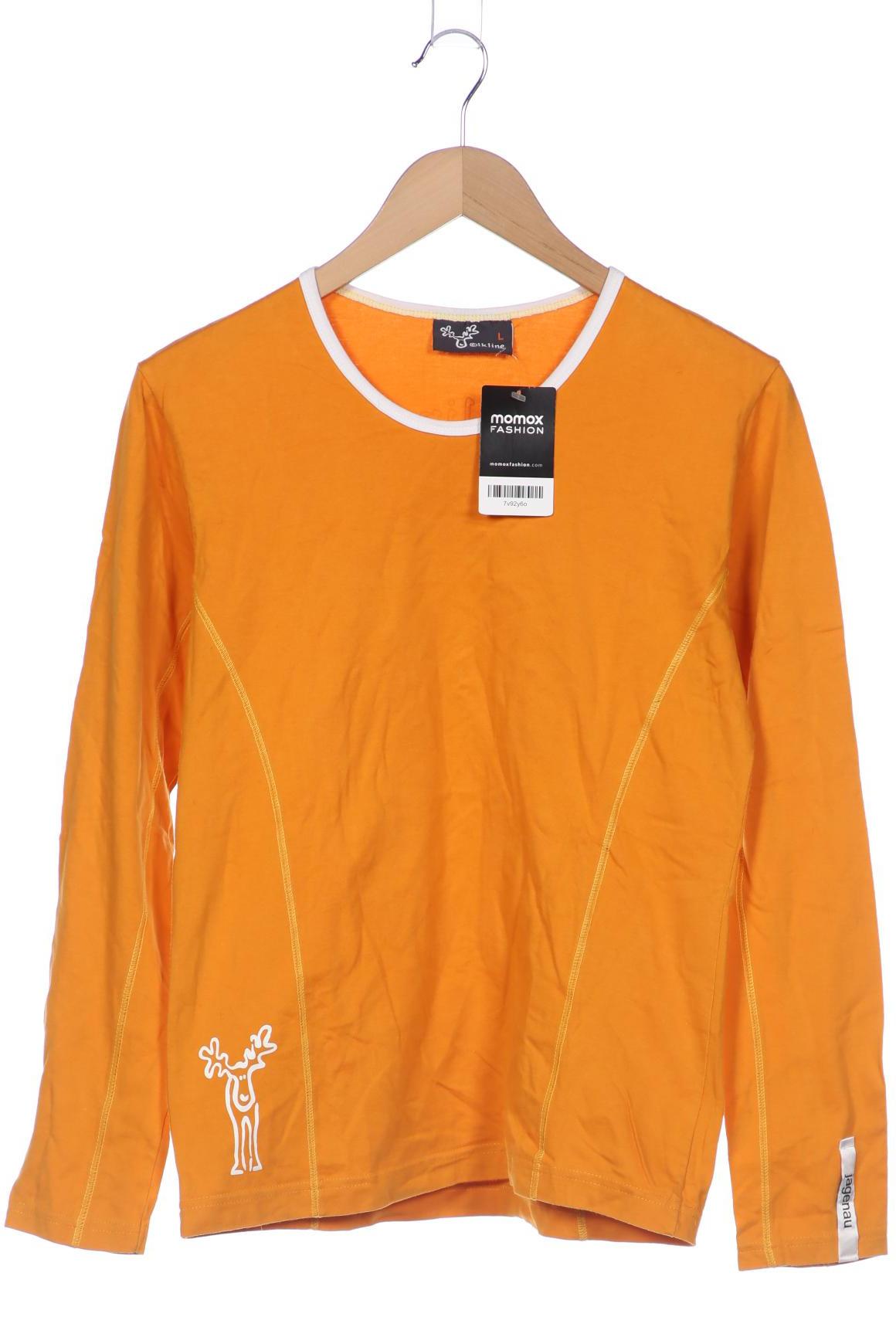 

elkline Damen Langarmshirt, orange, Gr. 42