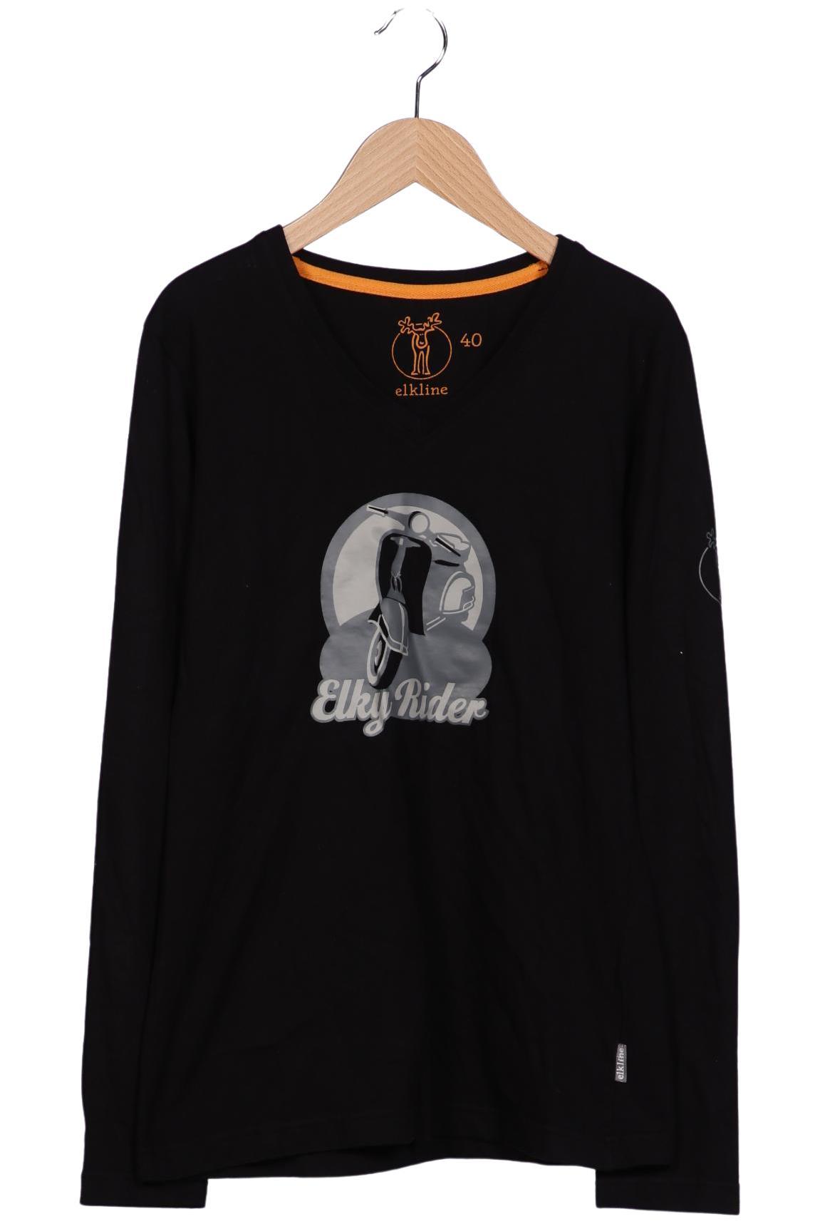 

elkline Damen Langarmshirt, schwarz, Gr. 40