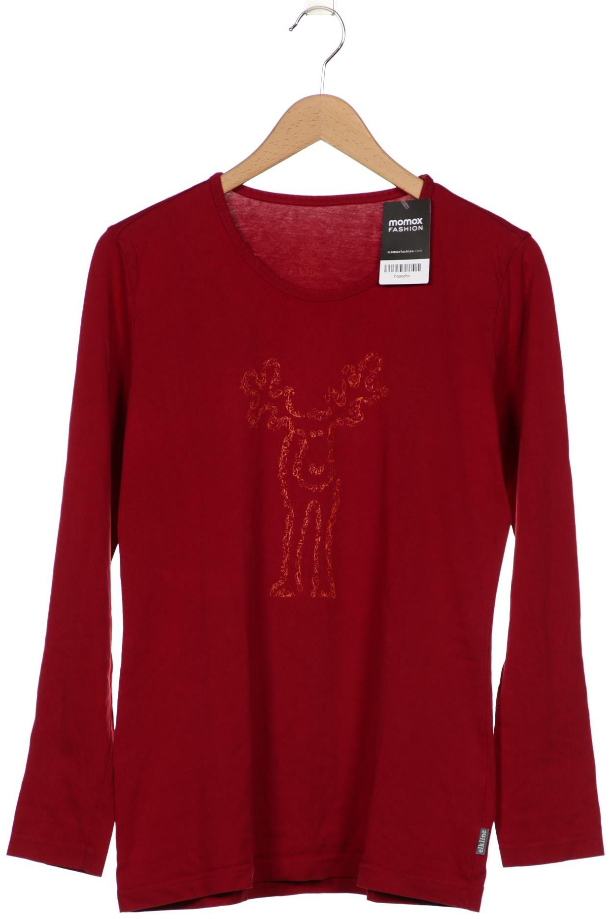 

elkline Damen Langarmshirt, rot, Gr. 42