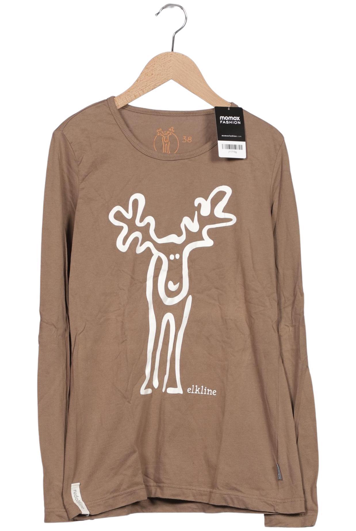 

elkline Damen Langarmshirt, braun, Gr. 38