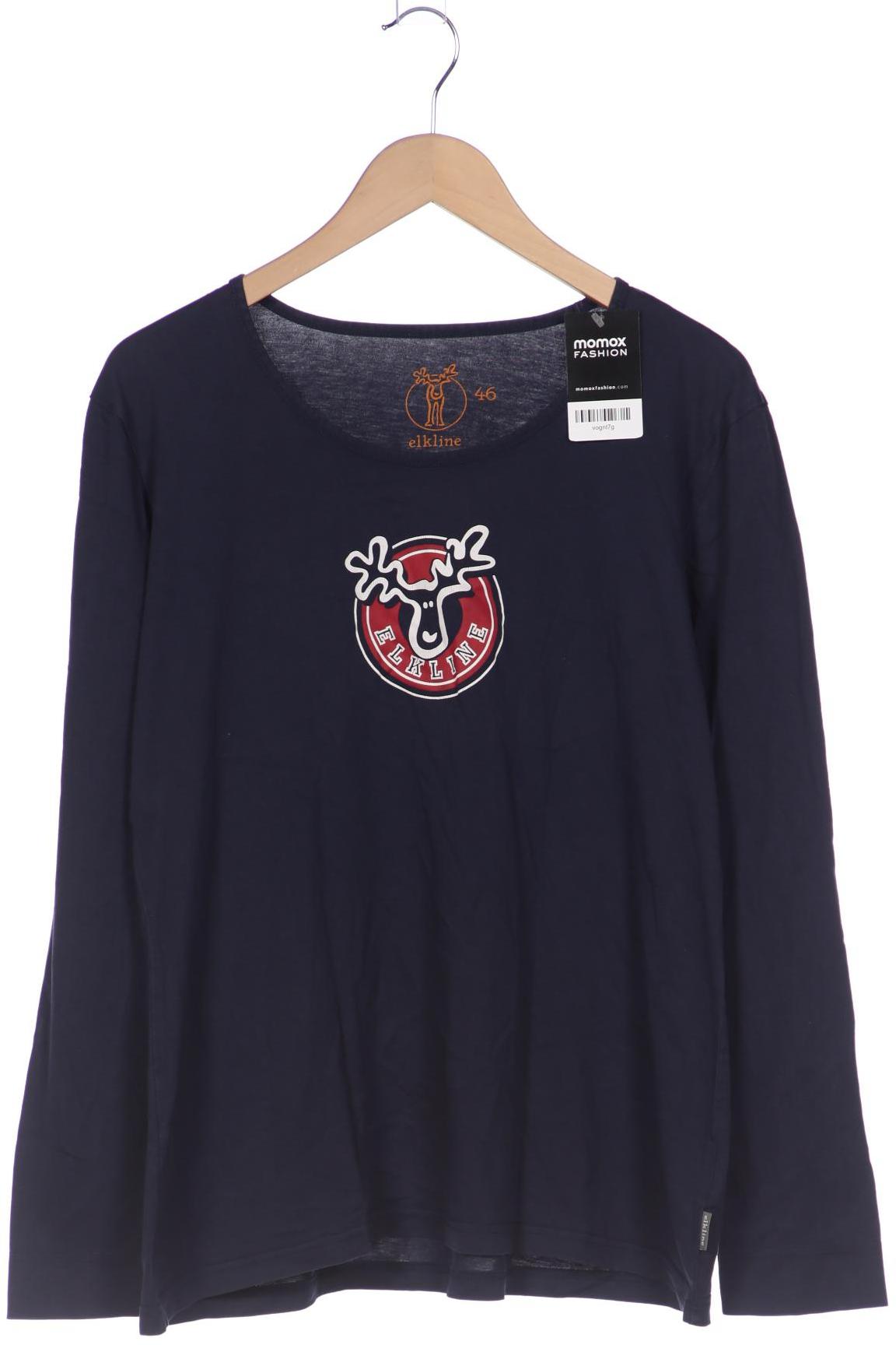 

elkline Damen Langarmshirt, marineblau, Gr. 46