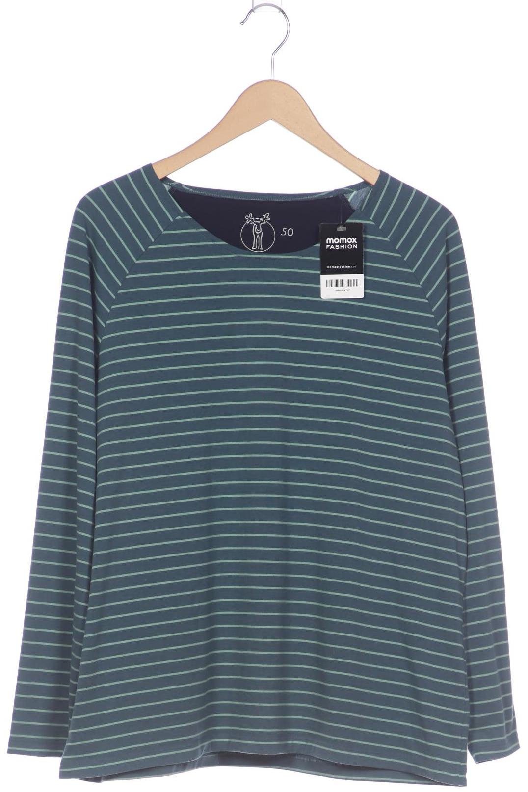 

elkline Damen Langarmshirt, türkis, Gr. 50