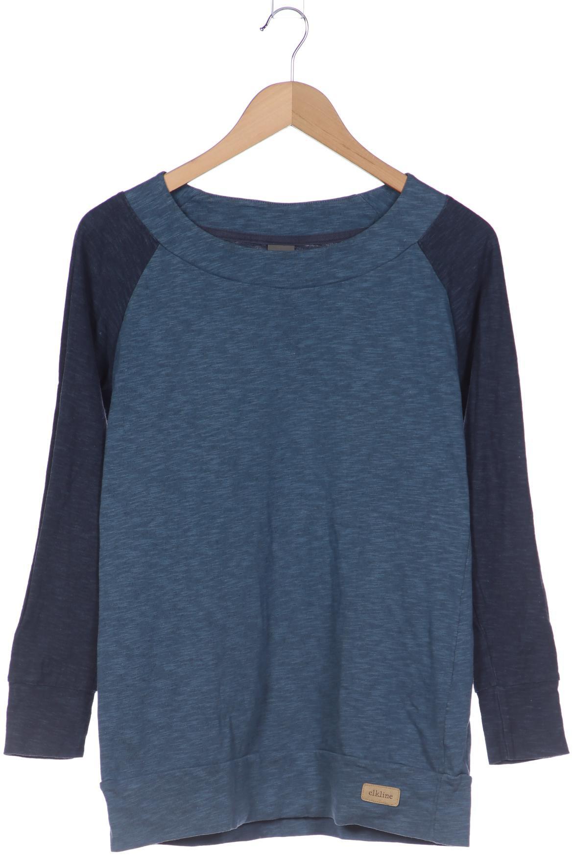

elkline Damen Langarmshirt, blau, Gr. 38