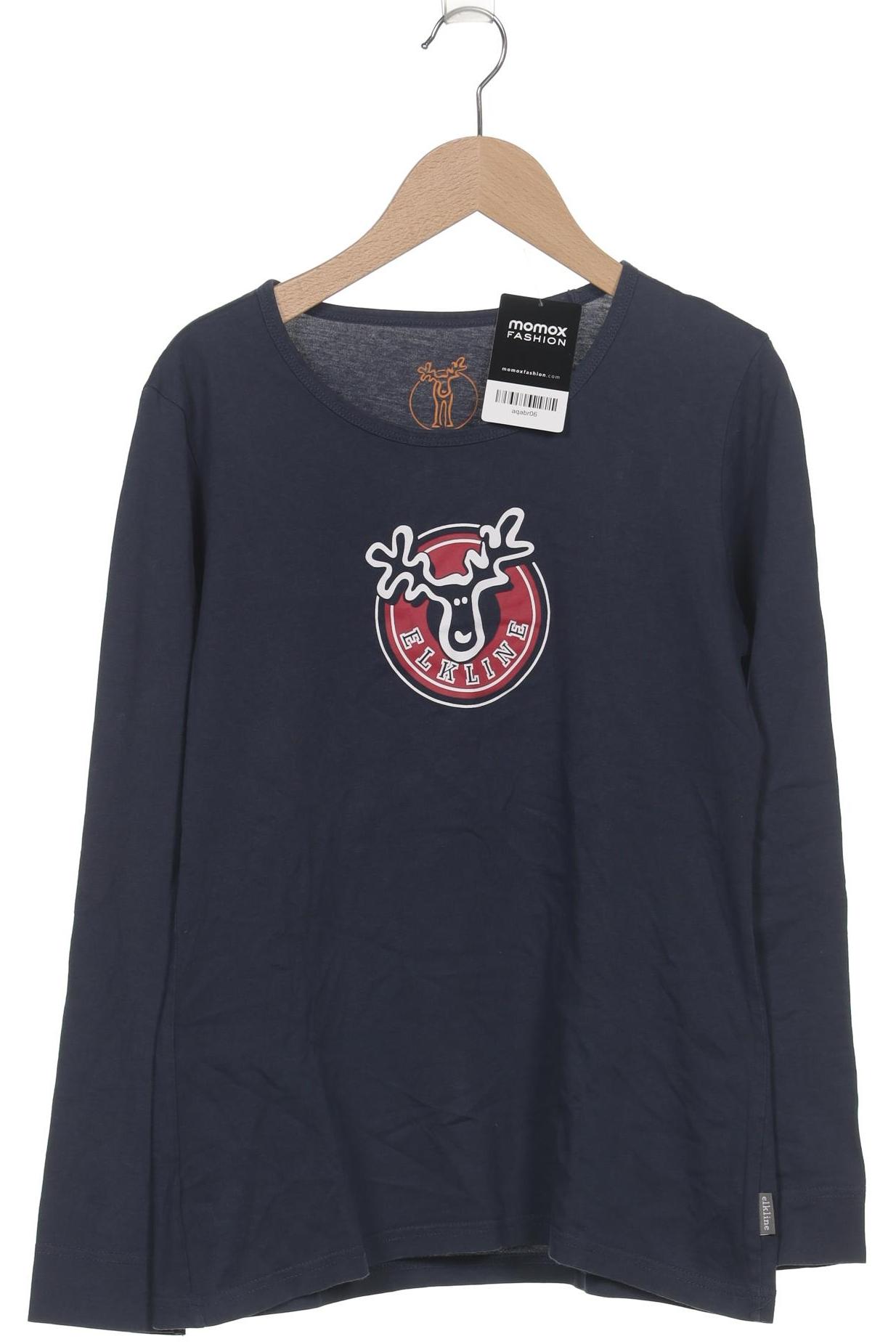 

elkline Damen Langarmshirt, marineblau, Gr. 38