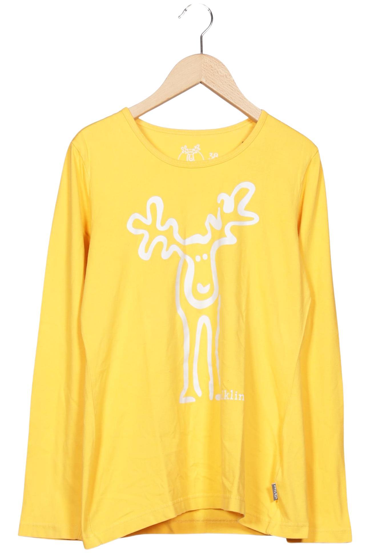 

elkline Damen Langarmshirt, gelb, Gr. 38