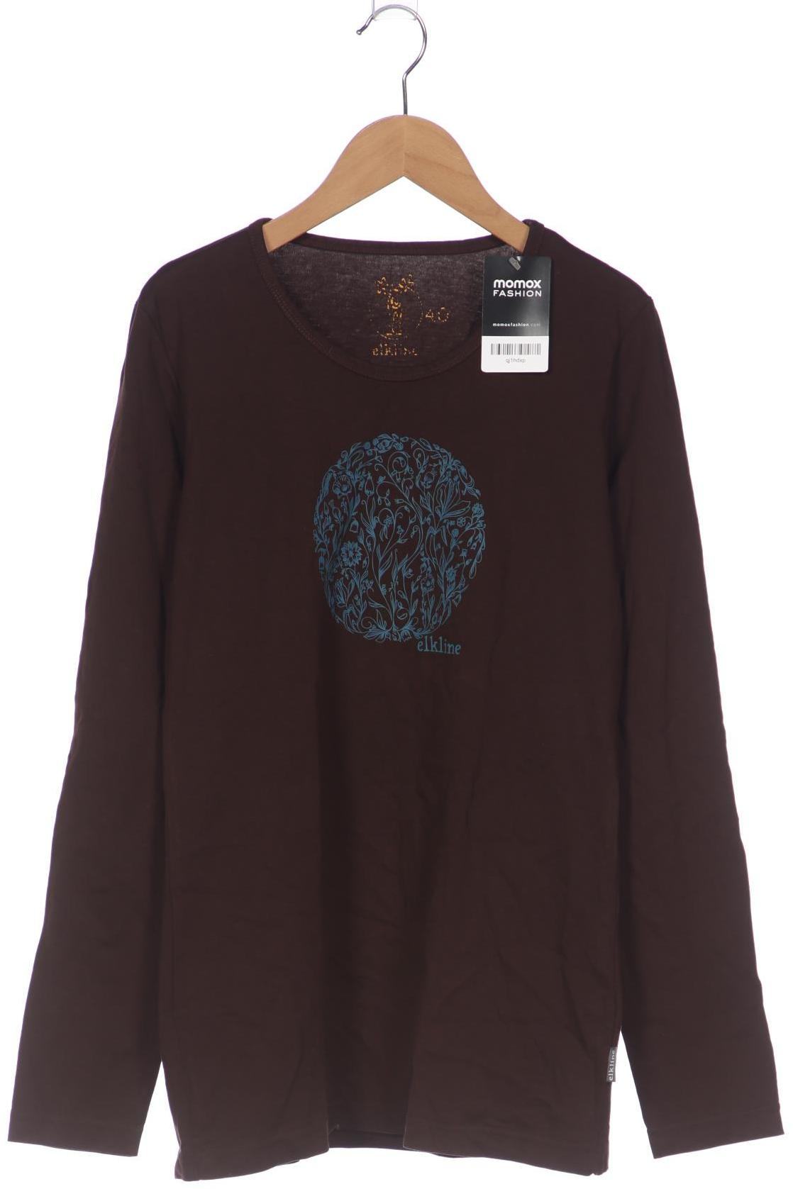 

elkline Damen Langarmshirt, braun, Gr. 40