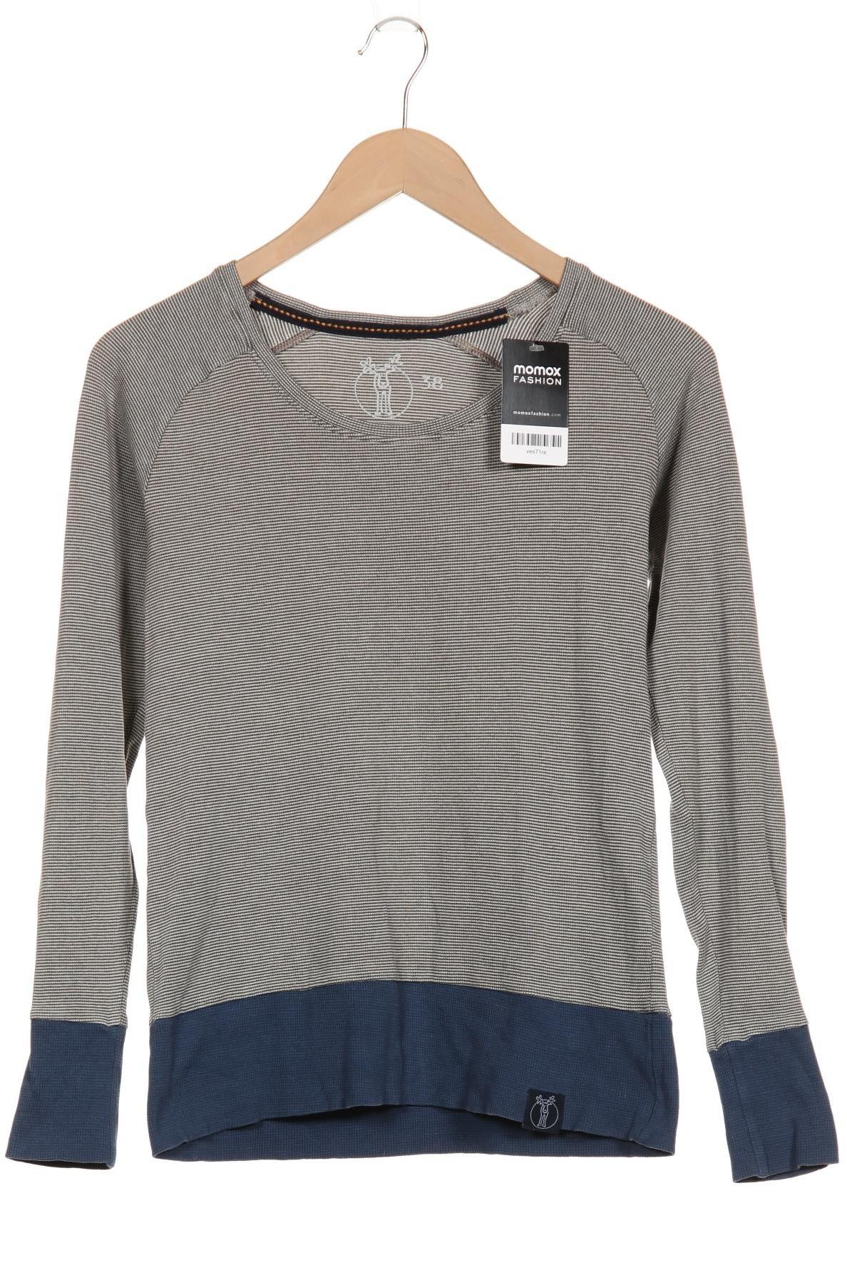 

elkline Damen Langarmshirt, grau, Gr. 38