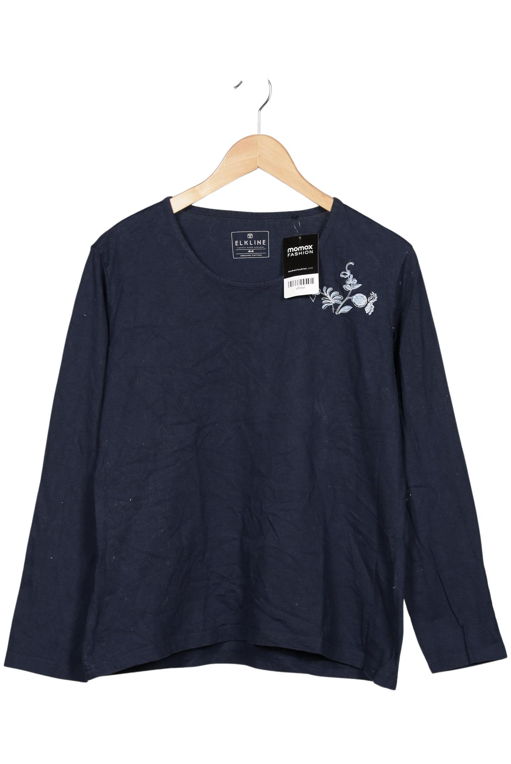 

elkline Damen Langarmshirt, marineblau, Gr. 44
