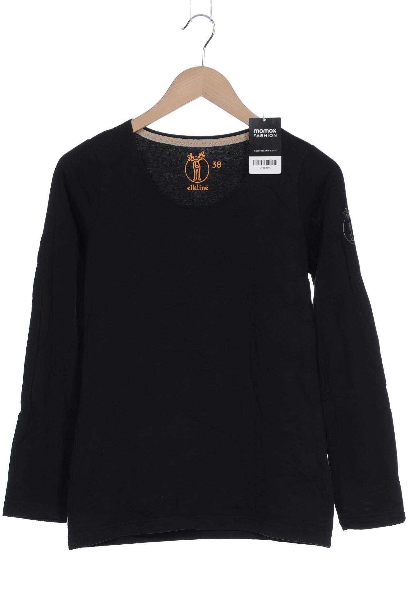 

elkline Damen Langarmshirt, schwarz, Gr. 38