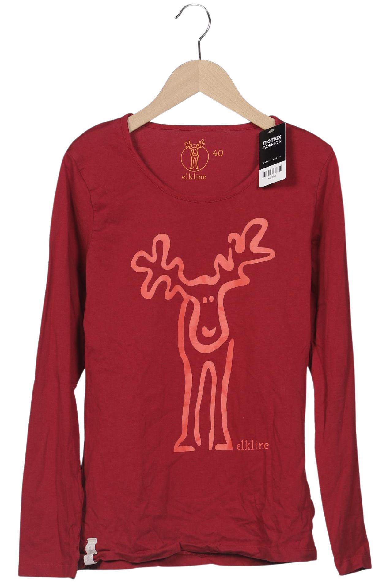 

elkline Damen Langarmshirt, bordeaux, Gr. 40