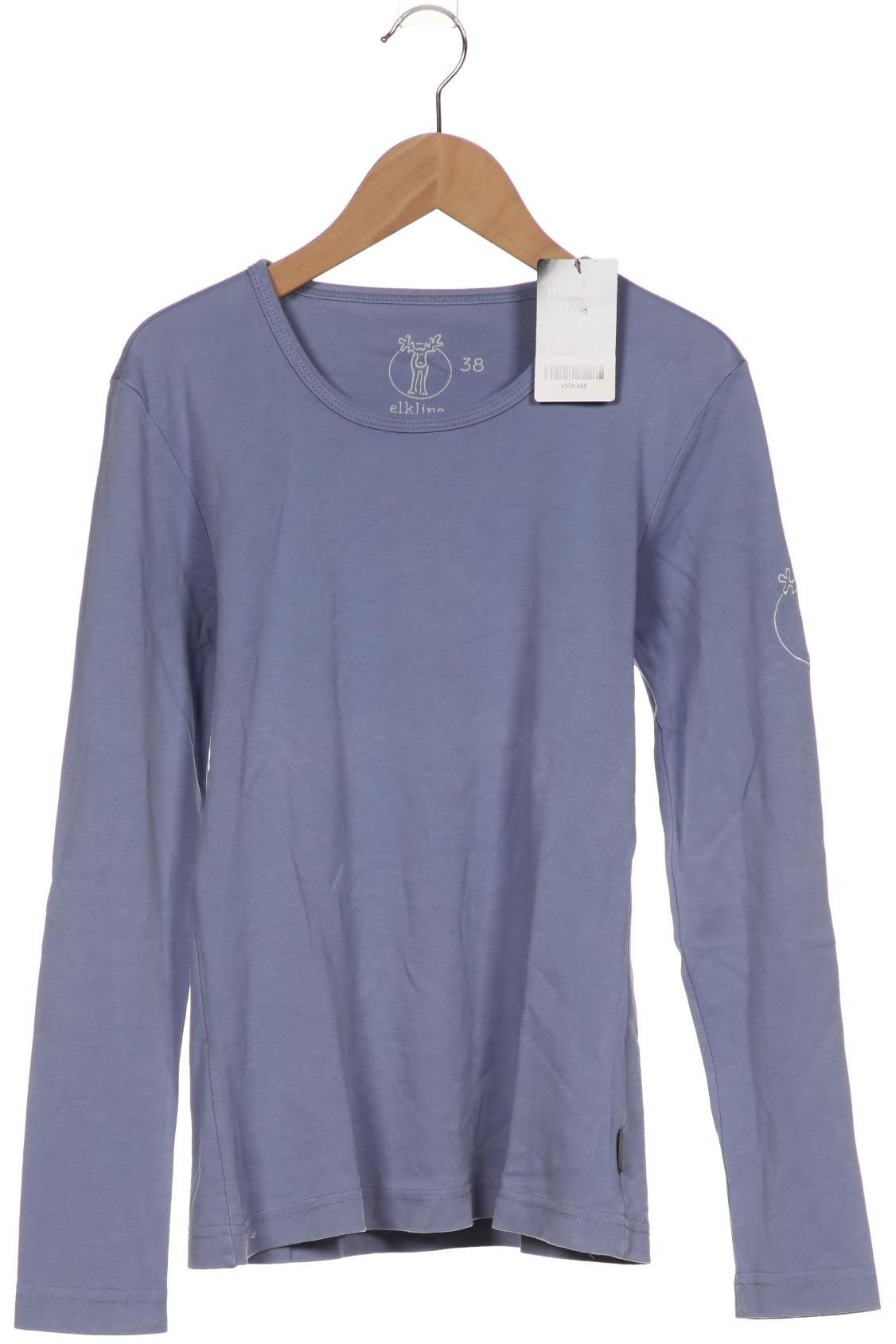 

elkline Damen Langarmshirt, hellblau, Gr. 38