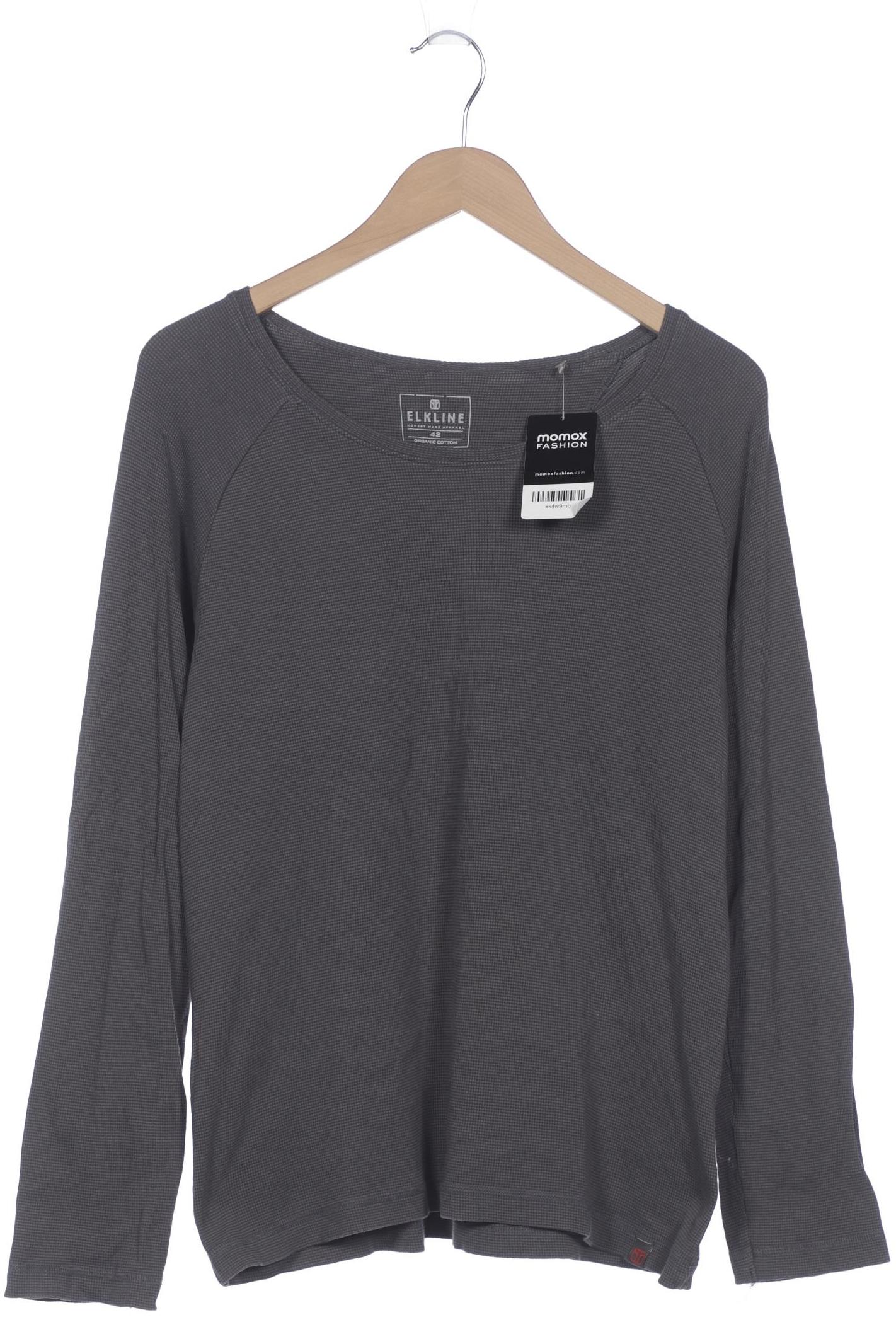 

elkline Damen Langarmshirt, grau, Gr. 42