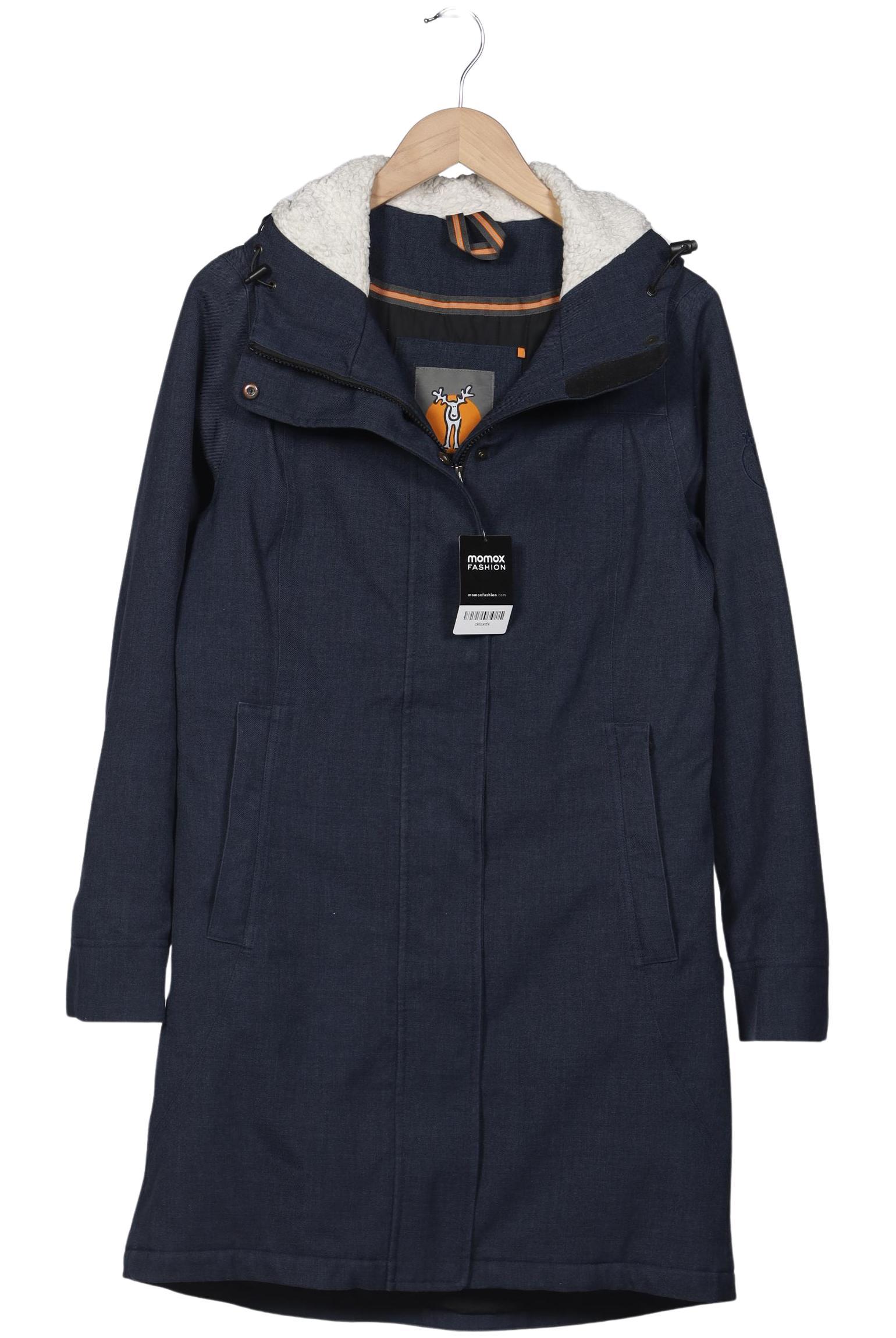 

elkline Damen Mantel, marineblau, Gr. 38