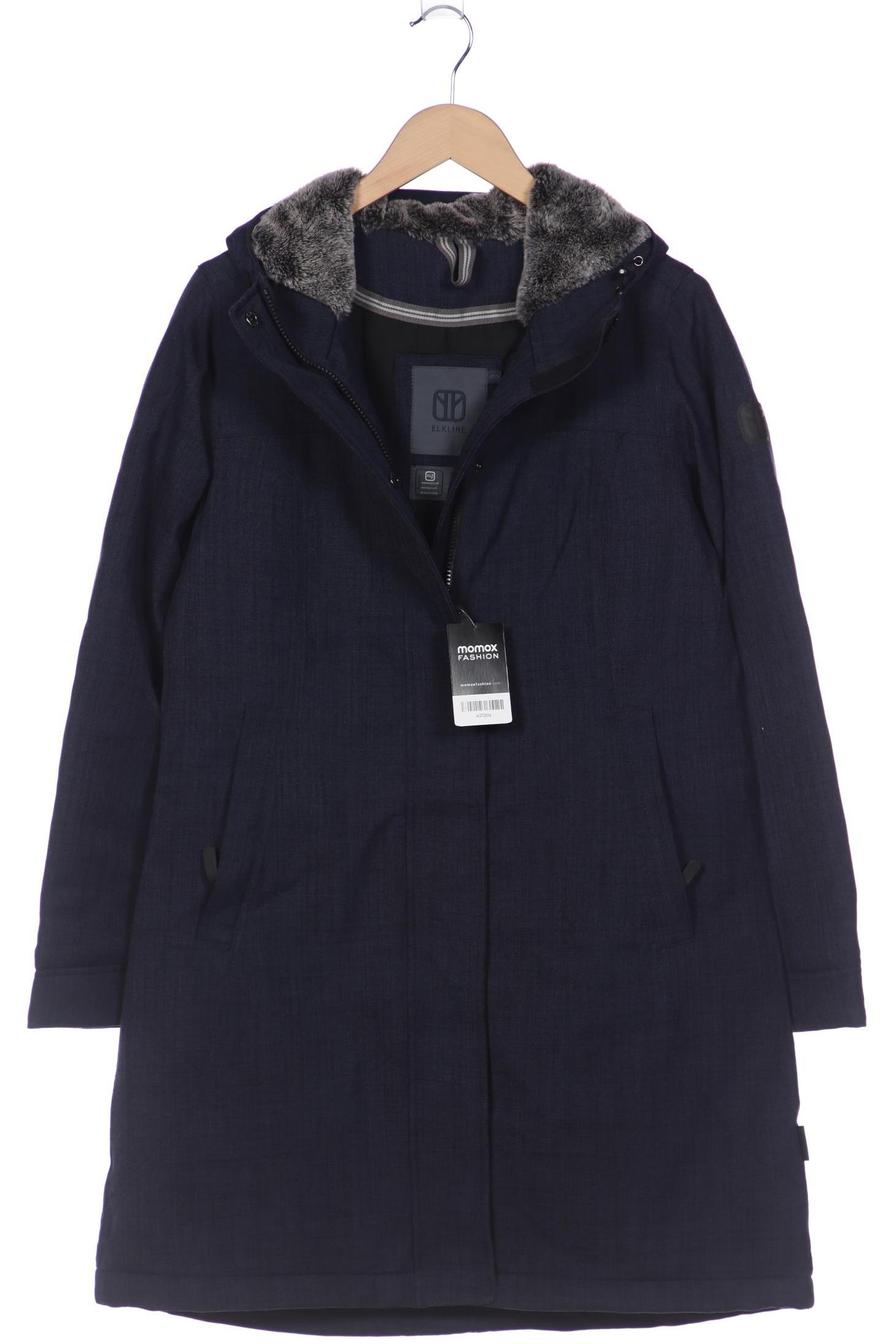 

elkline Damen Mantel, marineblau