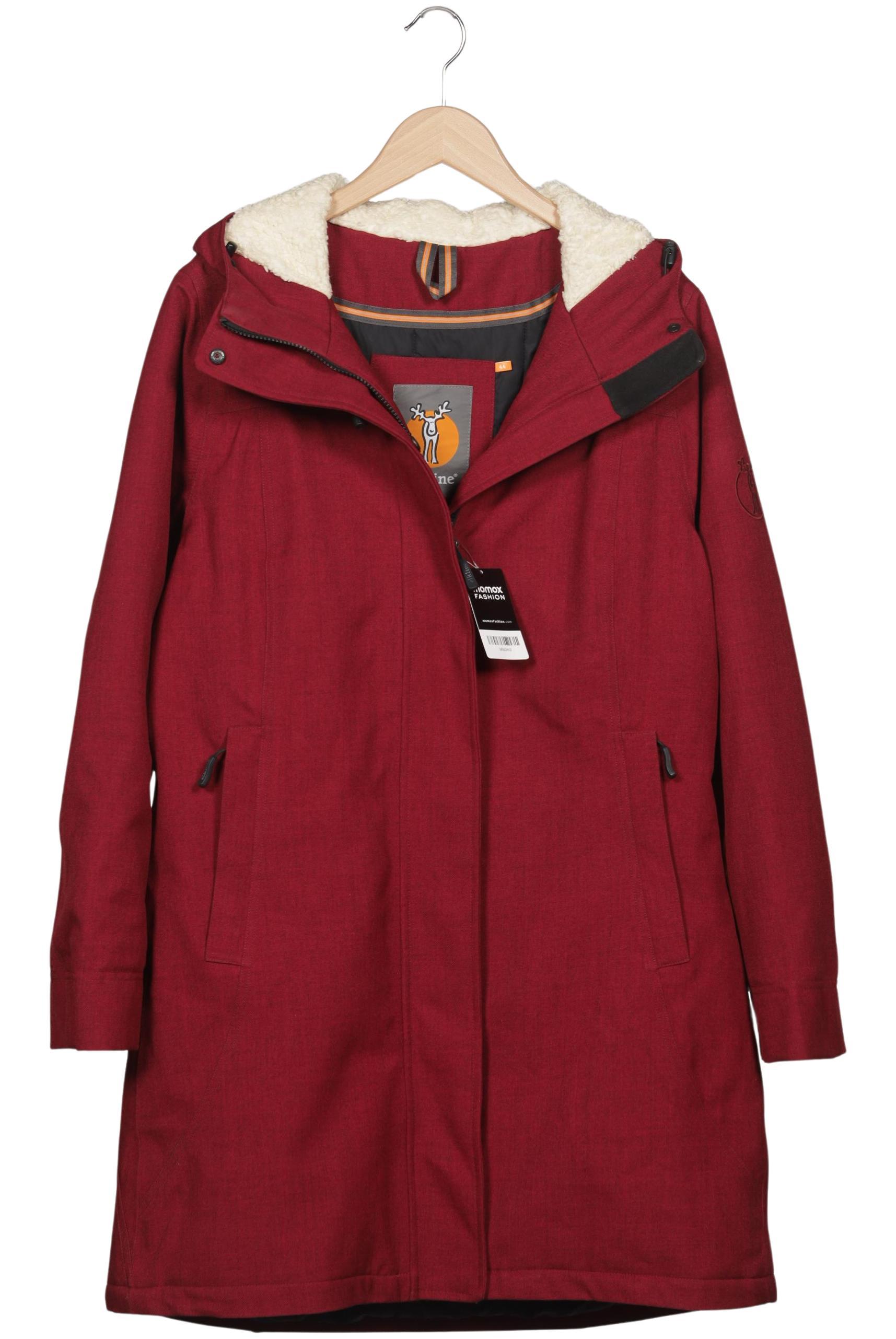 

elkline Damen Mantel, rot, Gr. 44