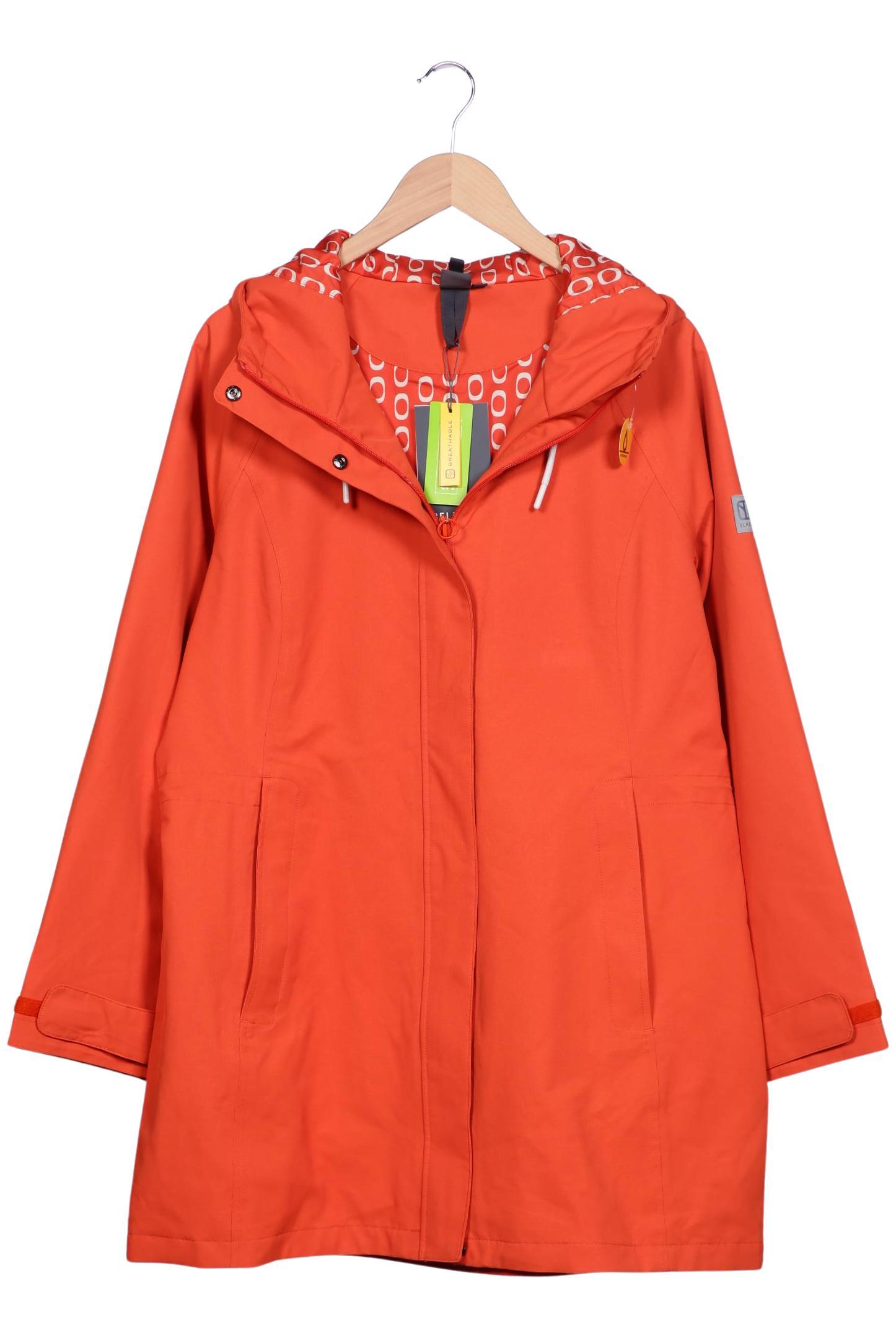 

elkline Damen Mantel, orange, Gr. 46
