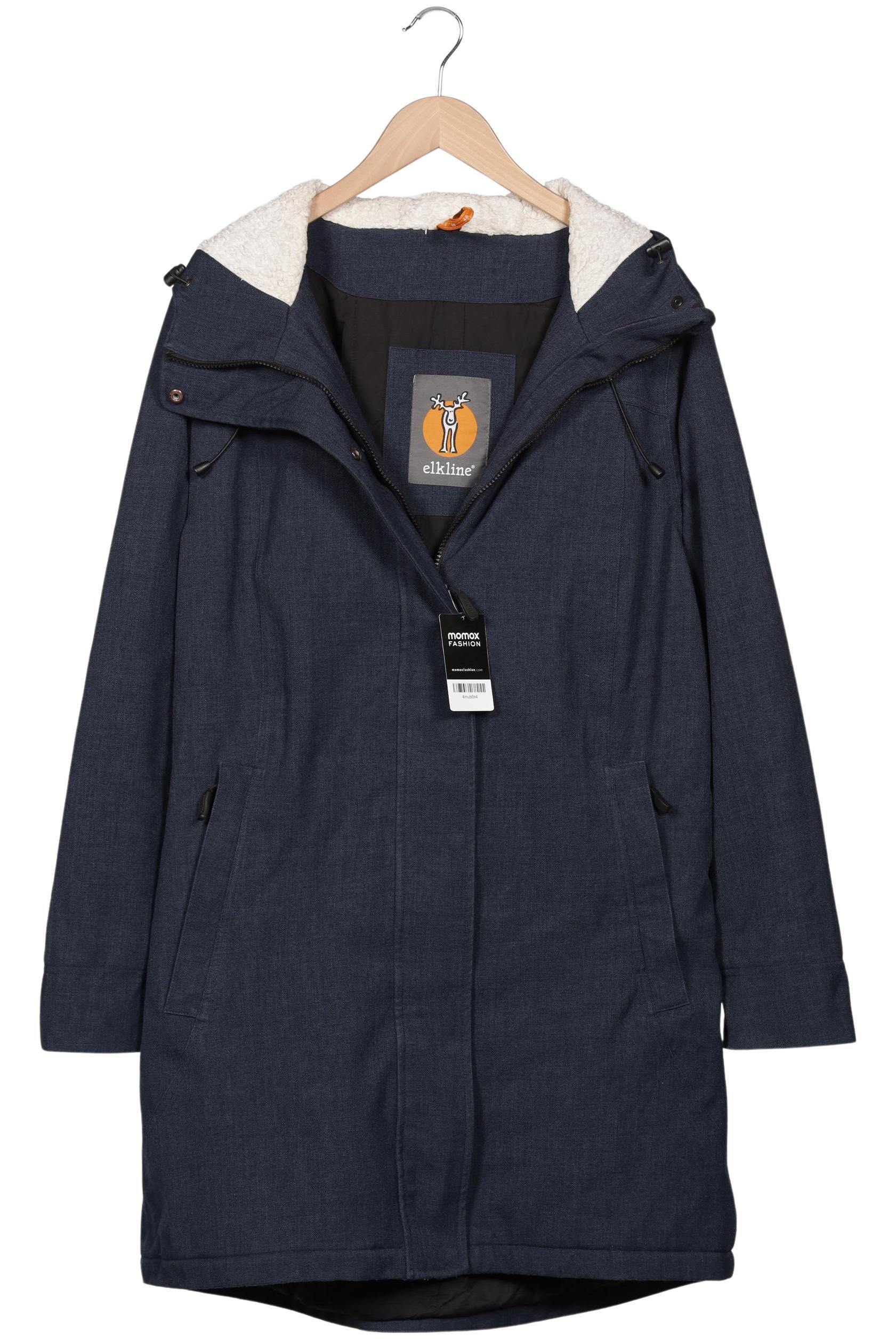 

elkline Damen Mantel, marineblau, Gr. 46