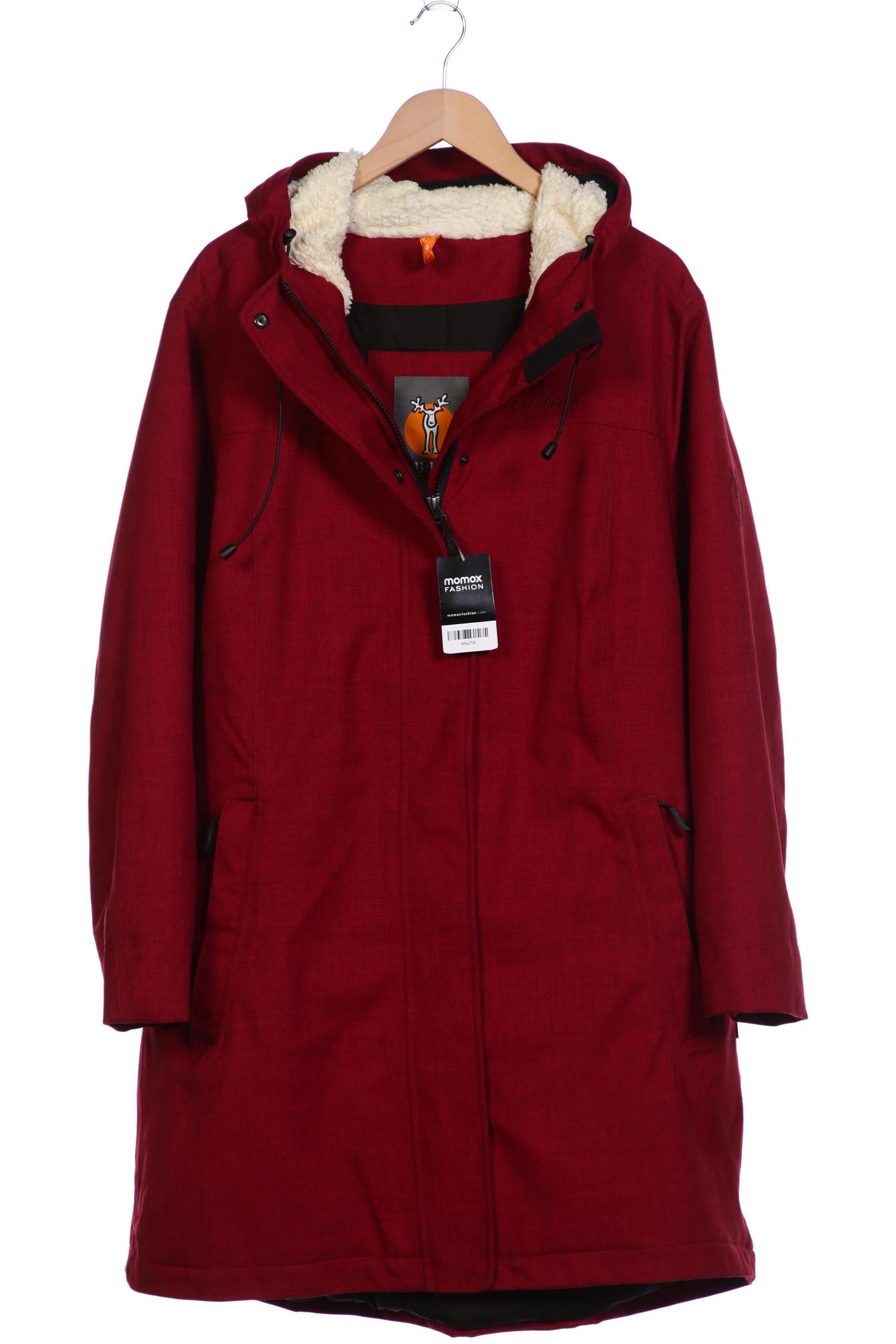 

elkline Damen Mantel, bordeaux, Gr. 48