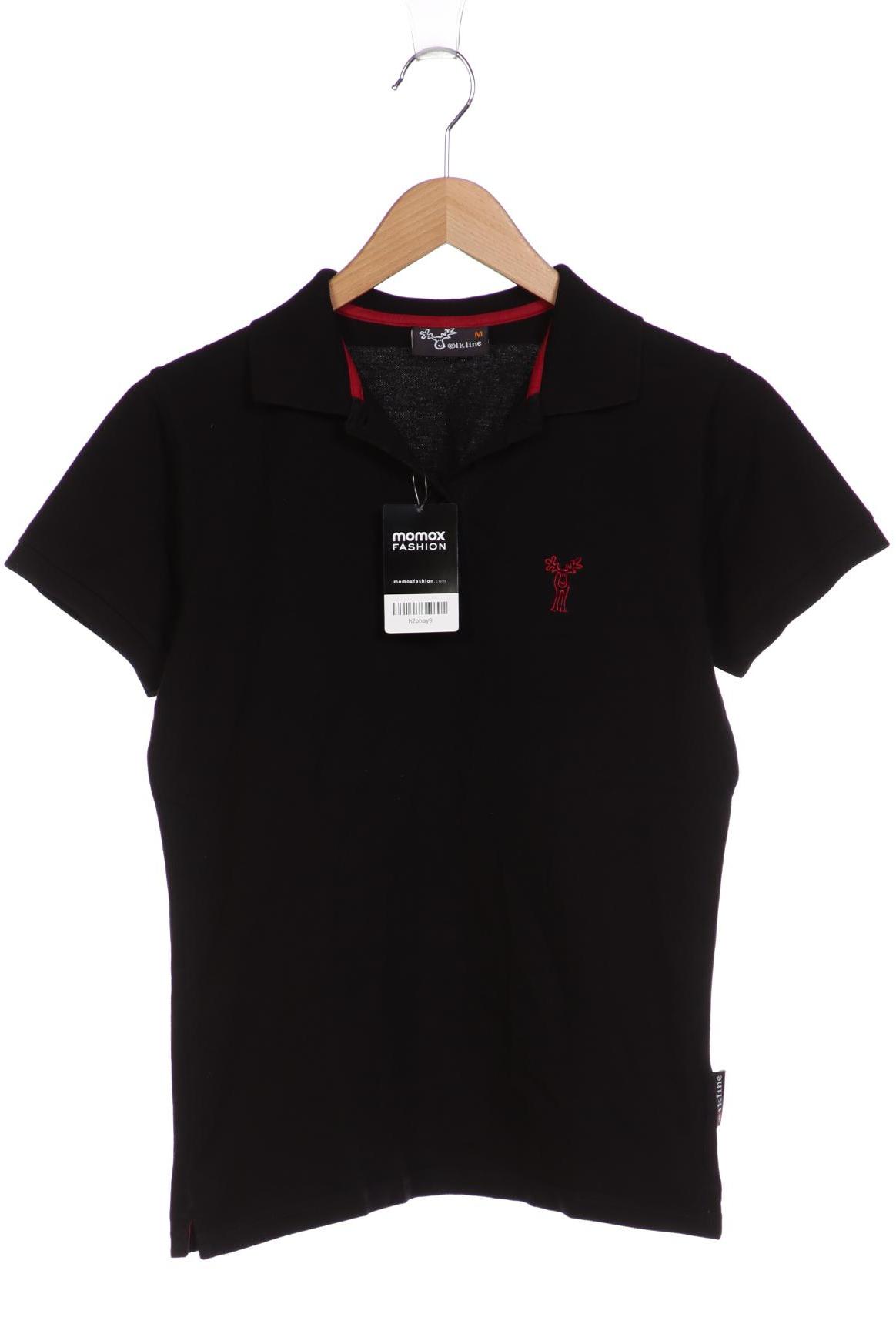 

elkline Damen Poloshirt, schwarz, Gr. 38