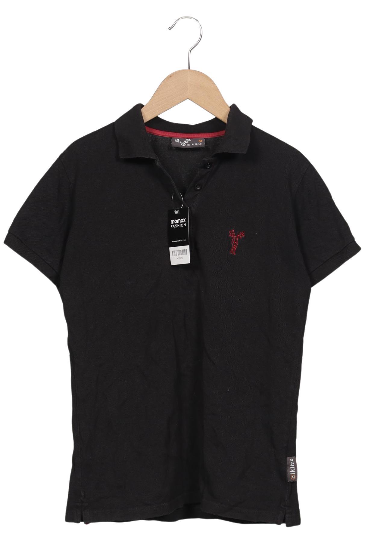 

elkline Damen Poloshirt, schwarz, Gr. 38