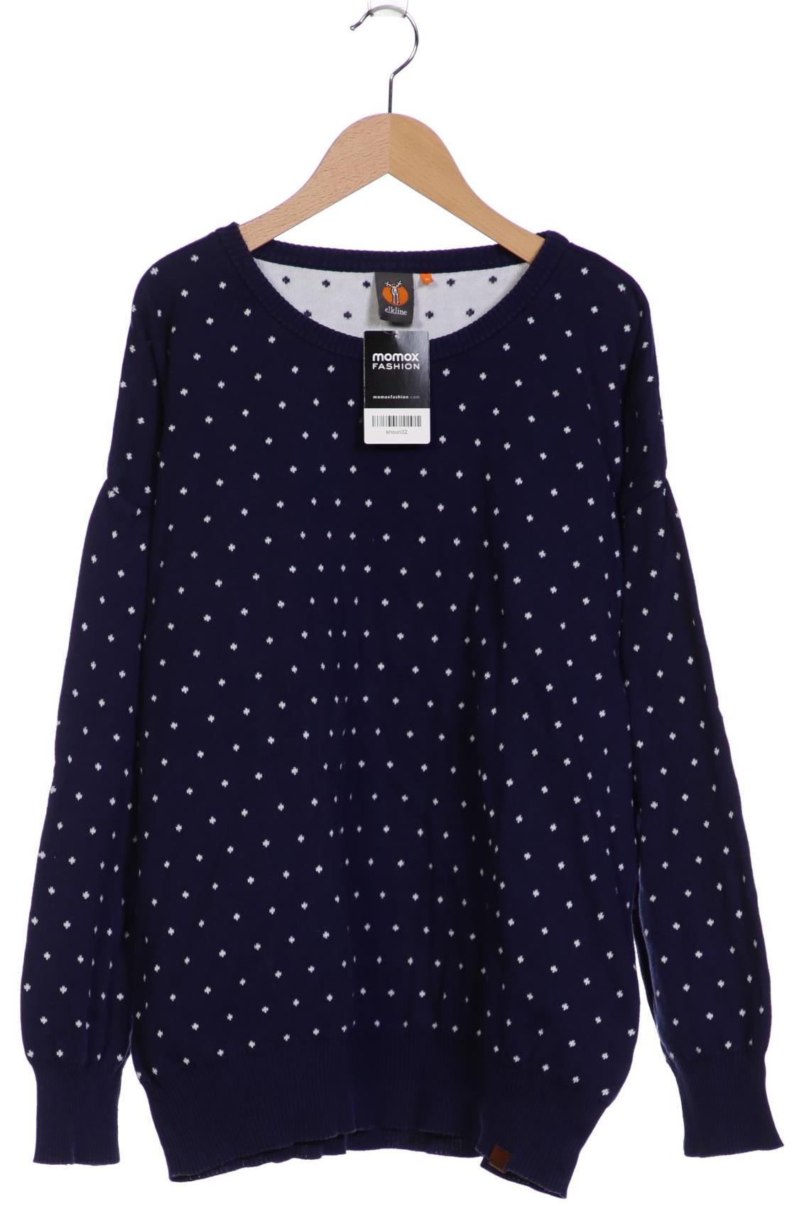 

elkline Damen Pullover, marineblau, Gr. 48