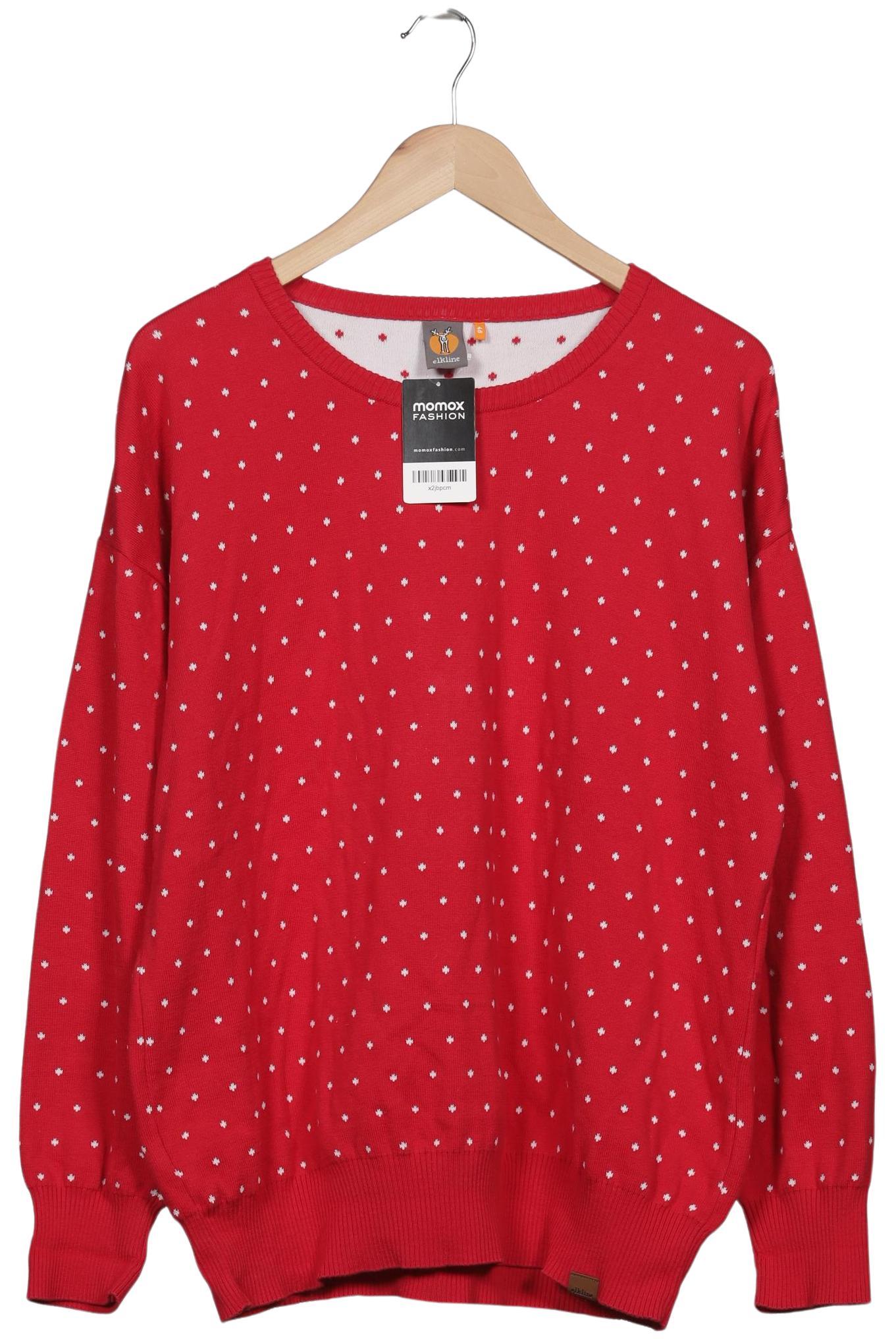 

elkline Damen Pullover, rot, Gr. 48