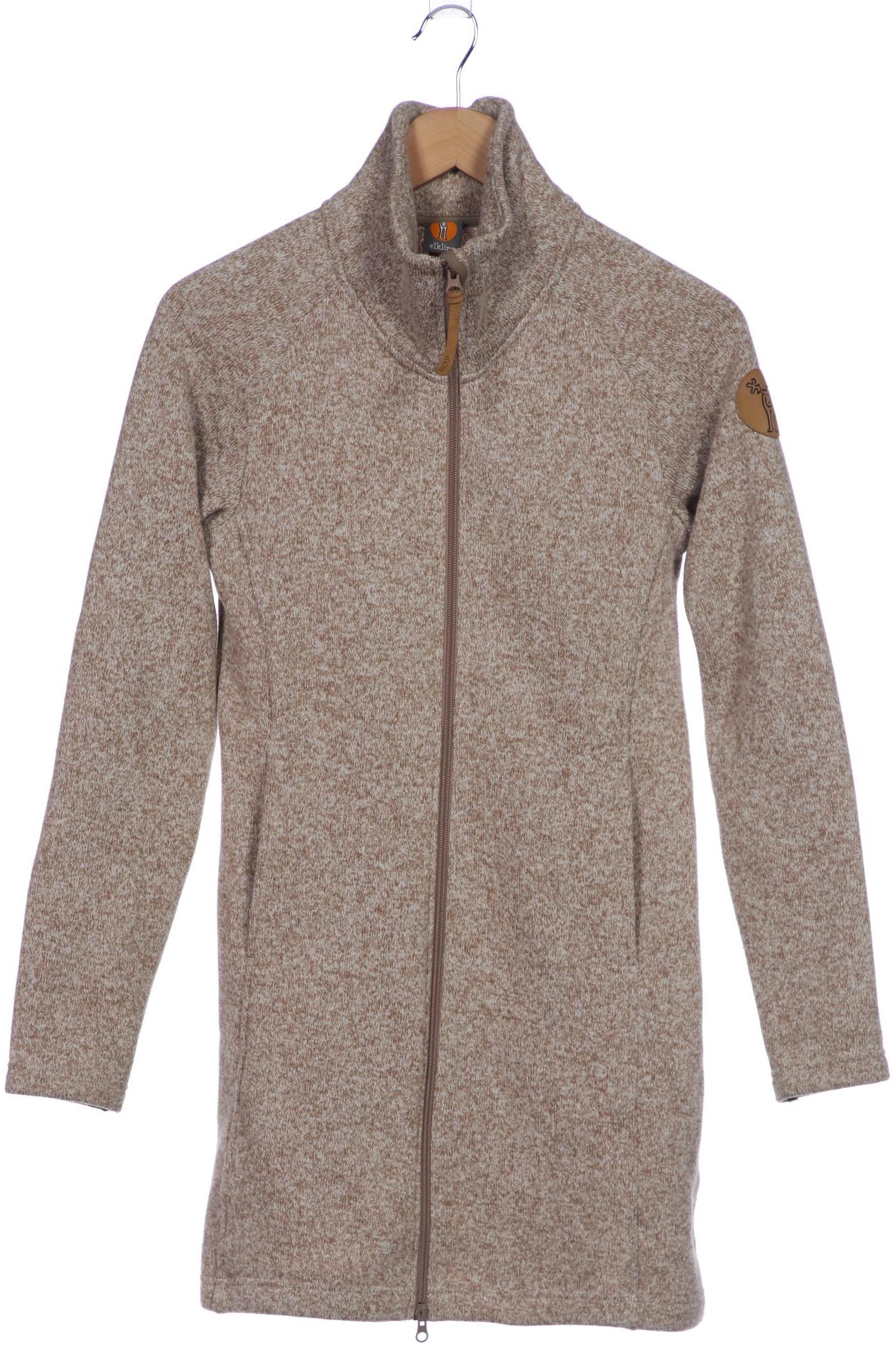 

elkline Damen Strickjacke, braun, Gr. 36