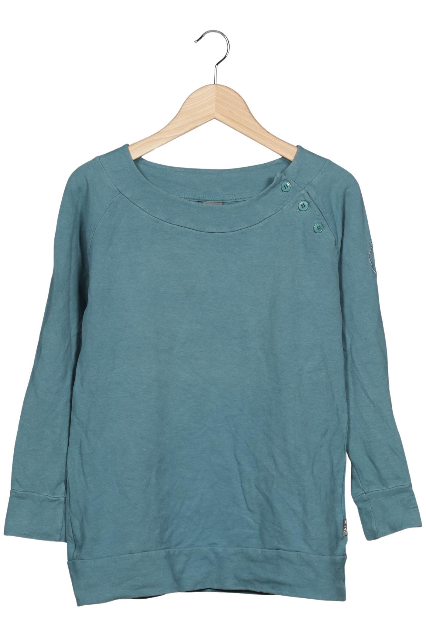 

elkline Damen Sweatshirt, türkis, Gr. 40
