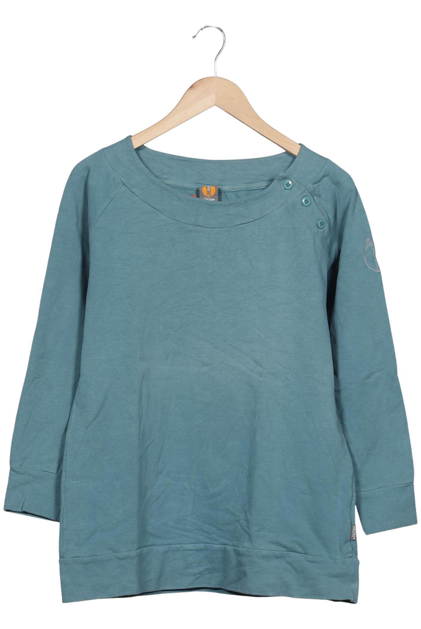 

elkline Damen Sweatshirt, türkis, Gr. 42