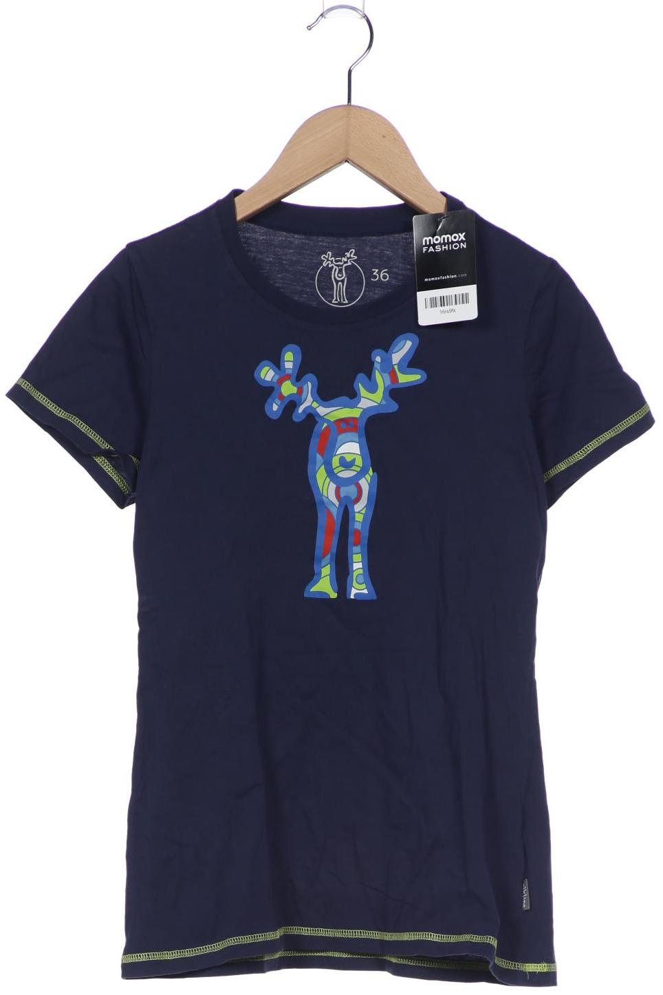 

elkline Damen T-Shirt, marineblau, Gr. 36