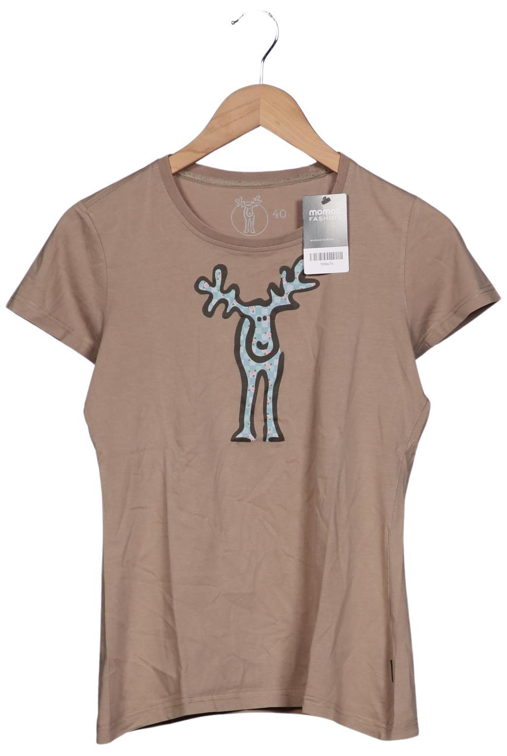 

elkline Damen T-Shirt, beige, Gr. 40