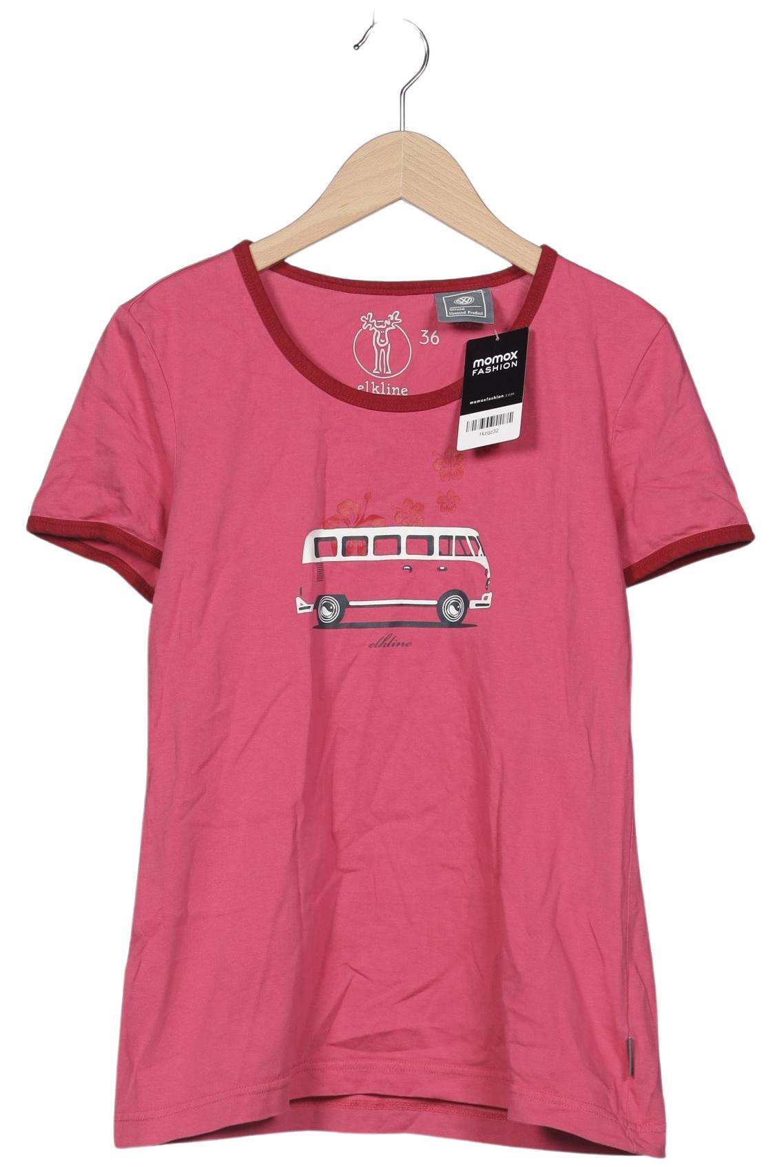 

elkline Damen T-Shirt, pink, Gr. 36