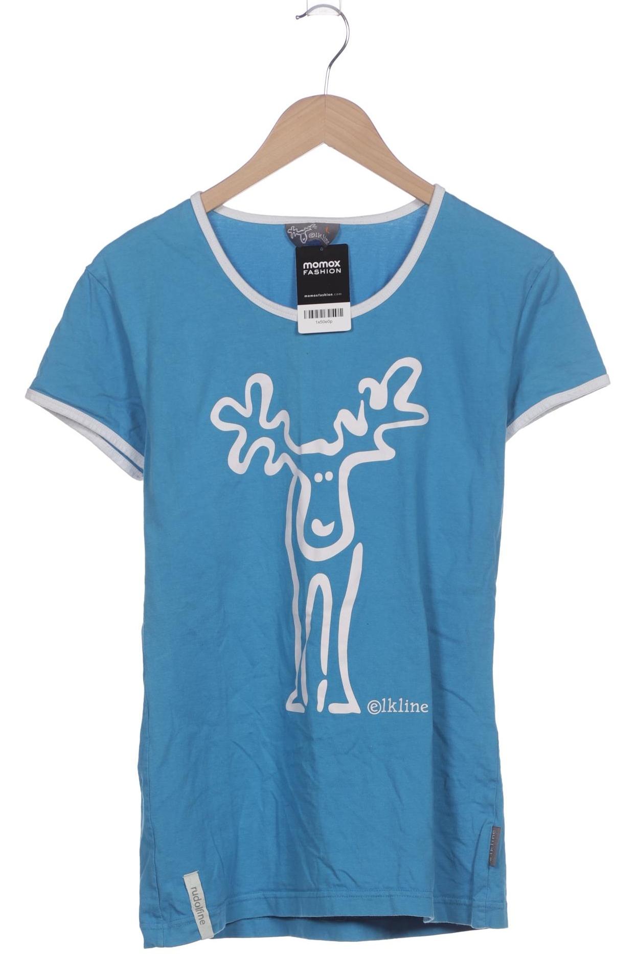 

elkline Damen T-Shirt, blau, Gr. 42