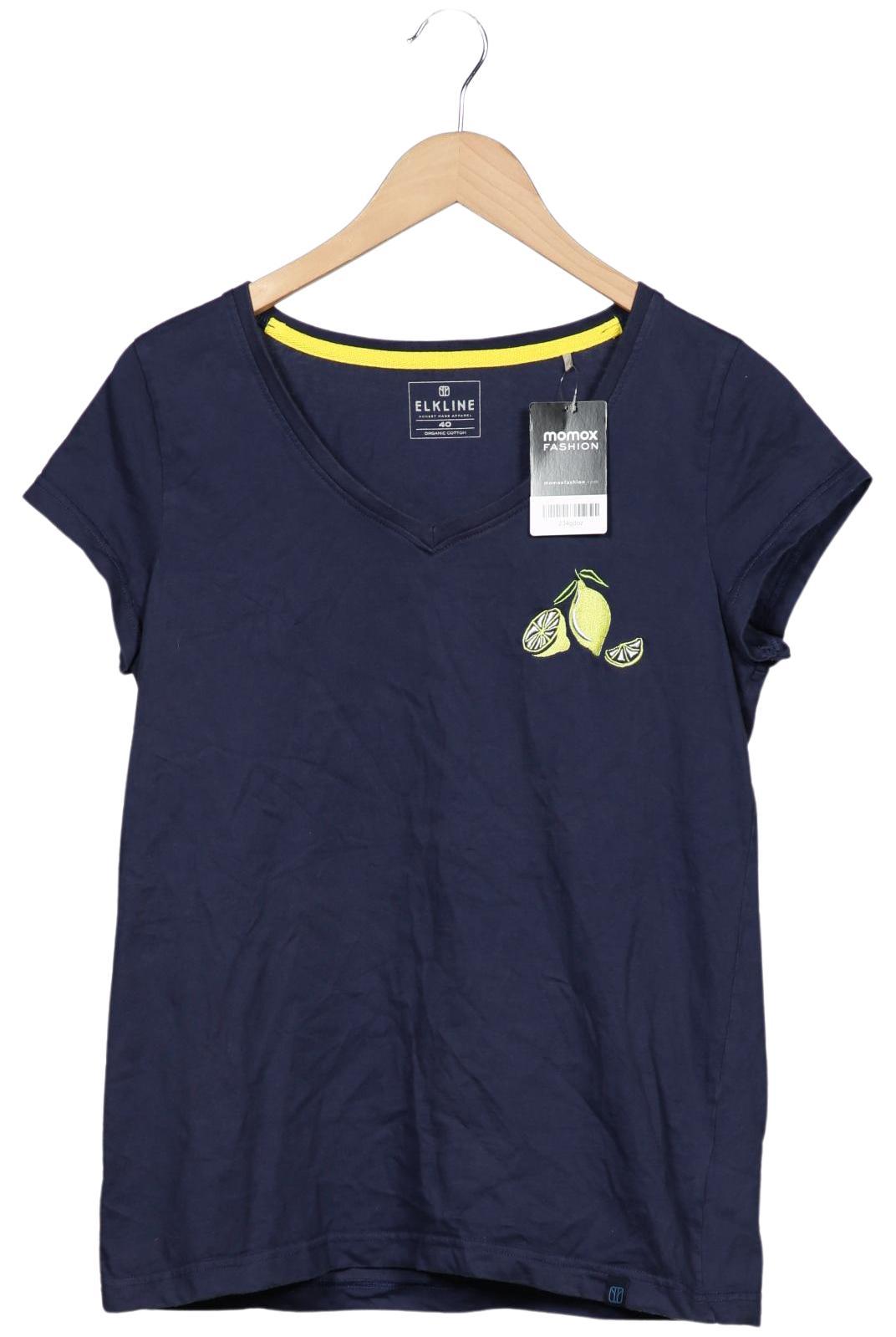 

elkline Damen T-Shirt, marineblau, Gr. 40