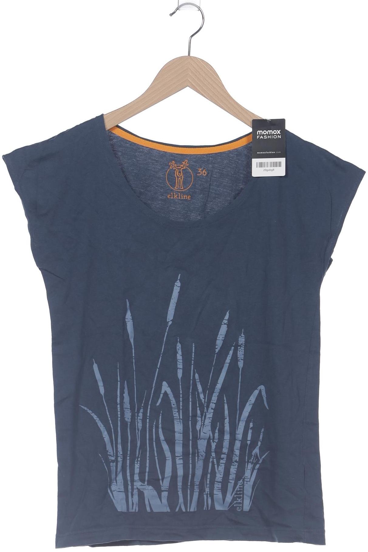 

elkline Damen T-Shirt, marineblau, Gr. 36