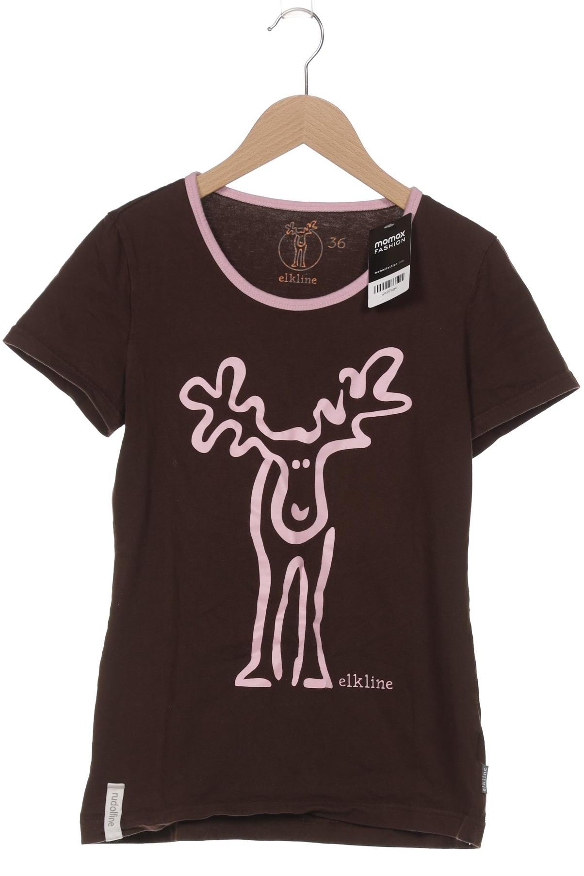 

elkline Damen T-Shirt, braun, Gr. 36