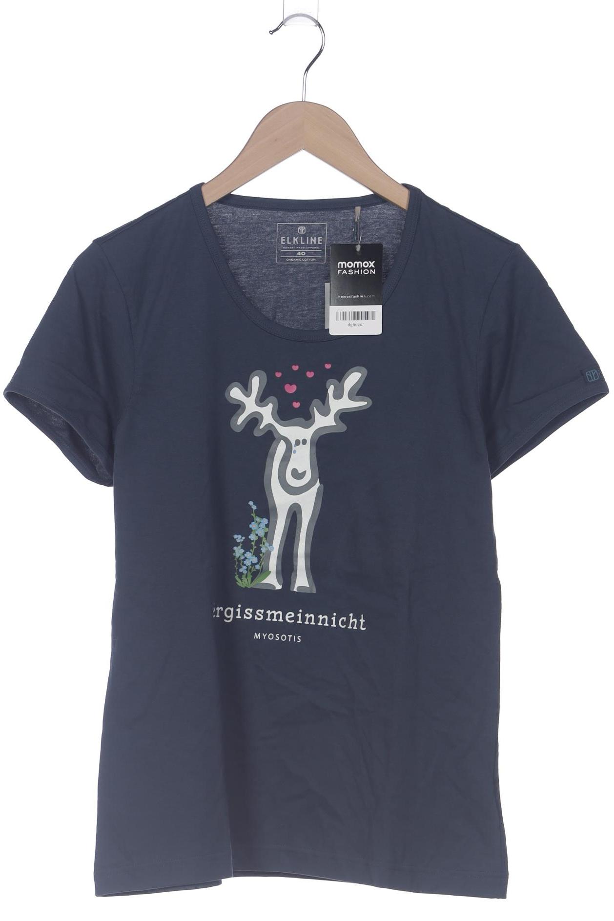 

elkline Damen T-Shirt, marineblau, Gr. 40