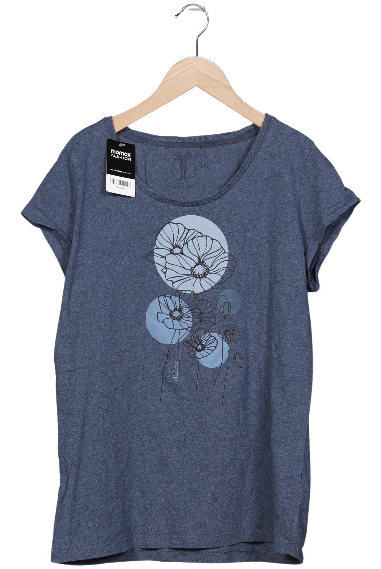 

elkline Damen T-Shirt, blau, Gr. 46