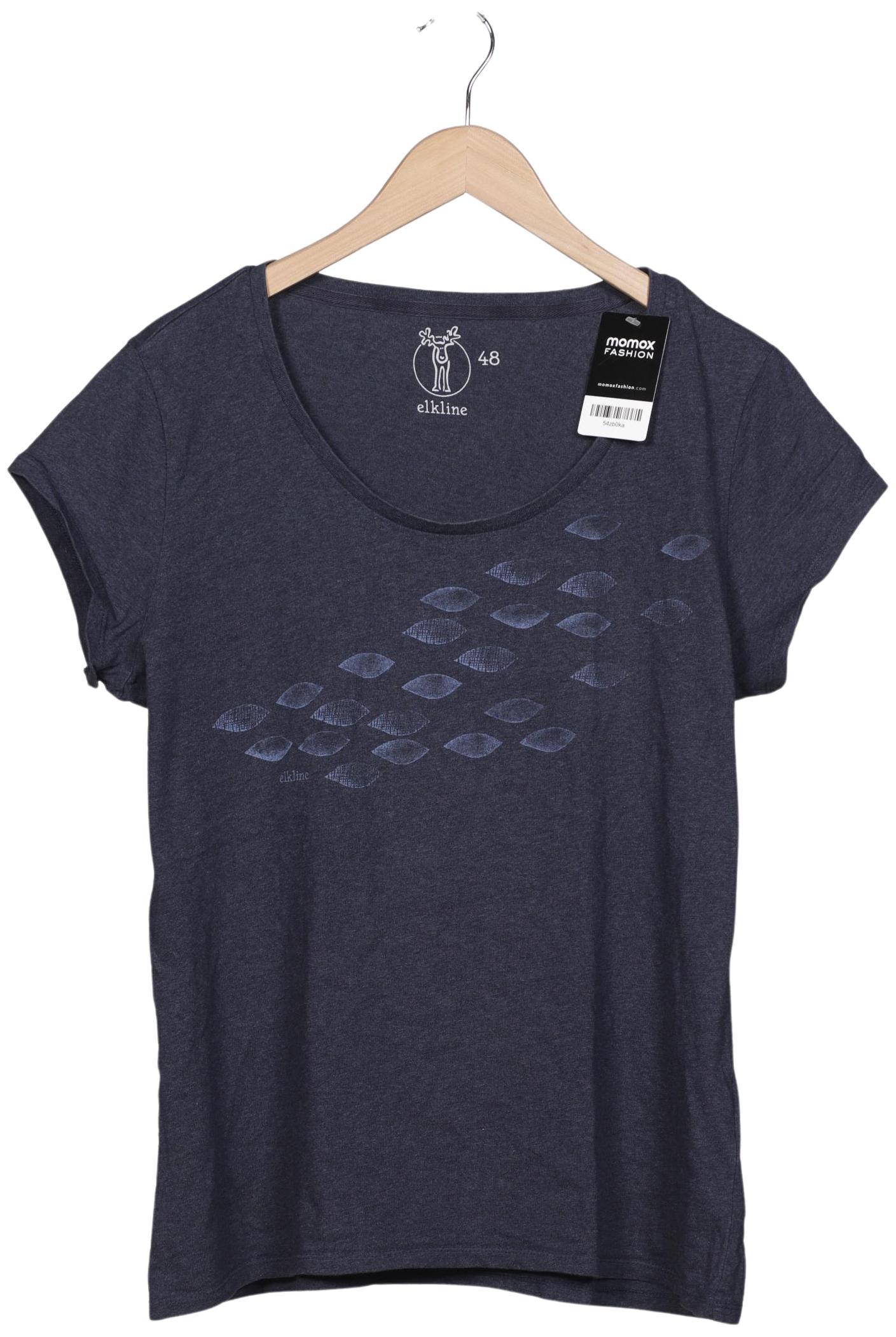 

elkline Damen T-Shirt, marineblau, Gr. 48