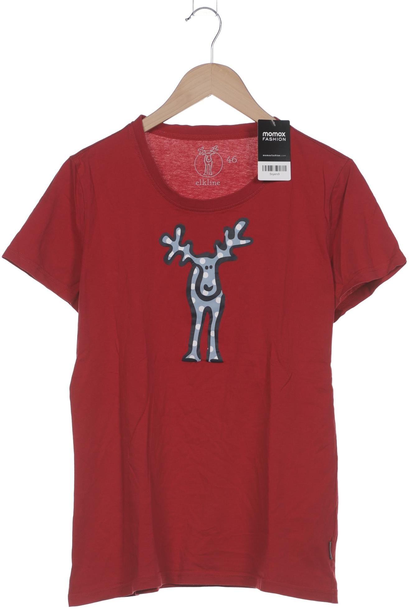 

elkline Damen T-Shirt, rot, Gr. 46