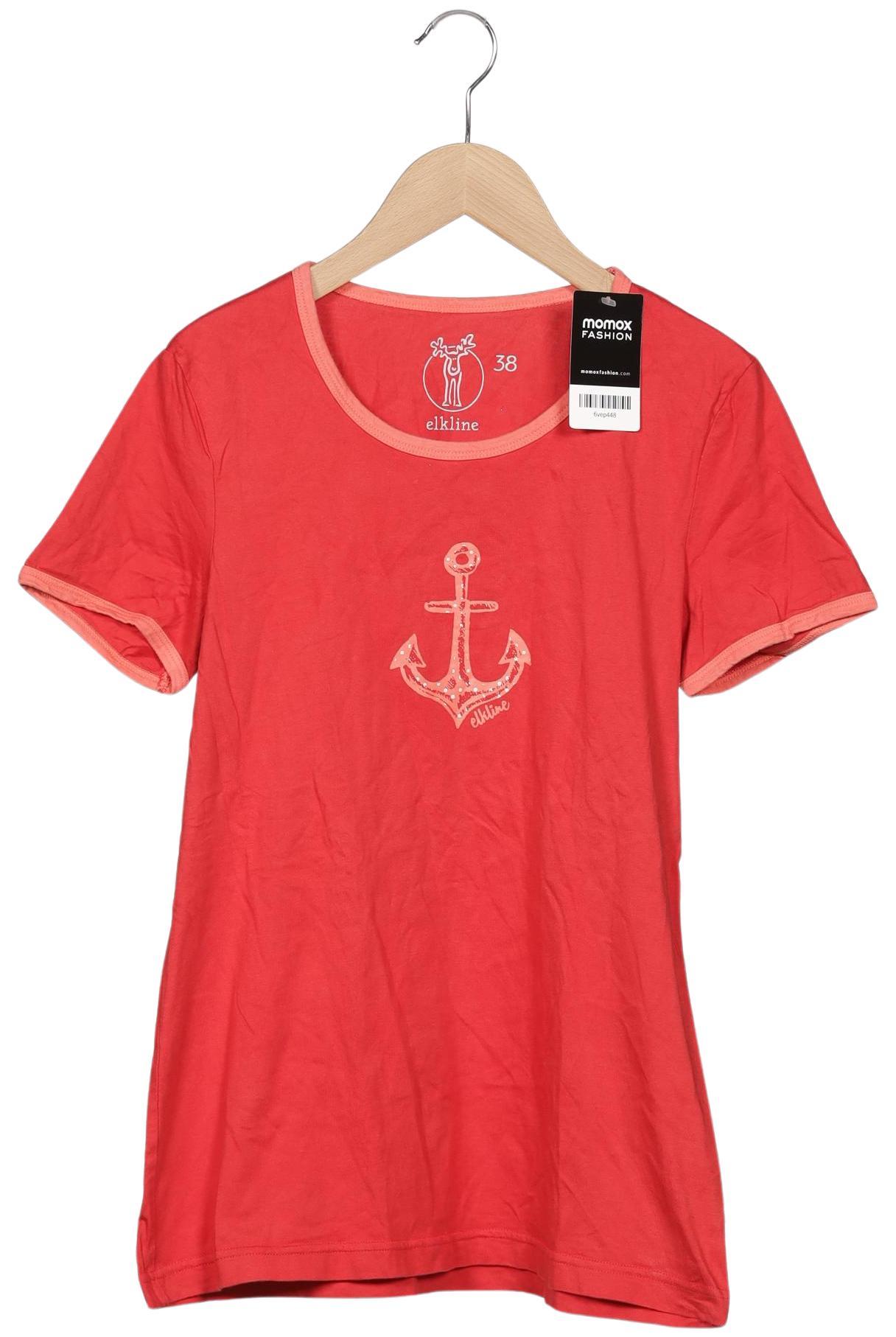 

elkline Damen T-Shirt, rot, Gr. 38
