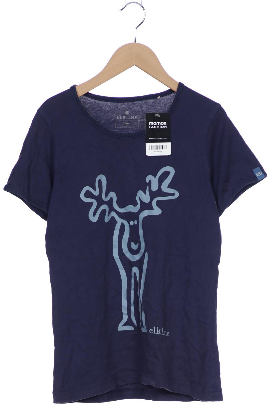

elkline Damen T-Shirt, blau, Gr. 38